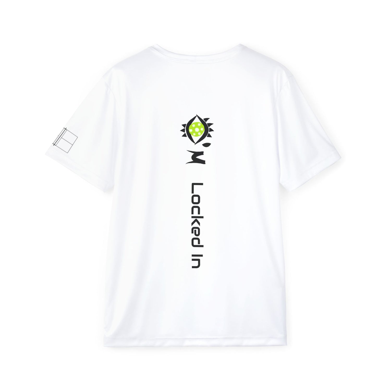 Pickleball 'I'm Locked In' Men's Sports Jersey T-Shirt Apparel