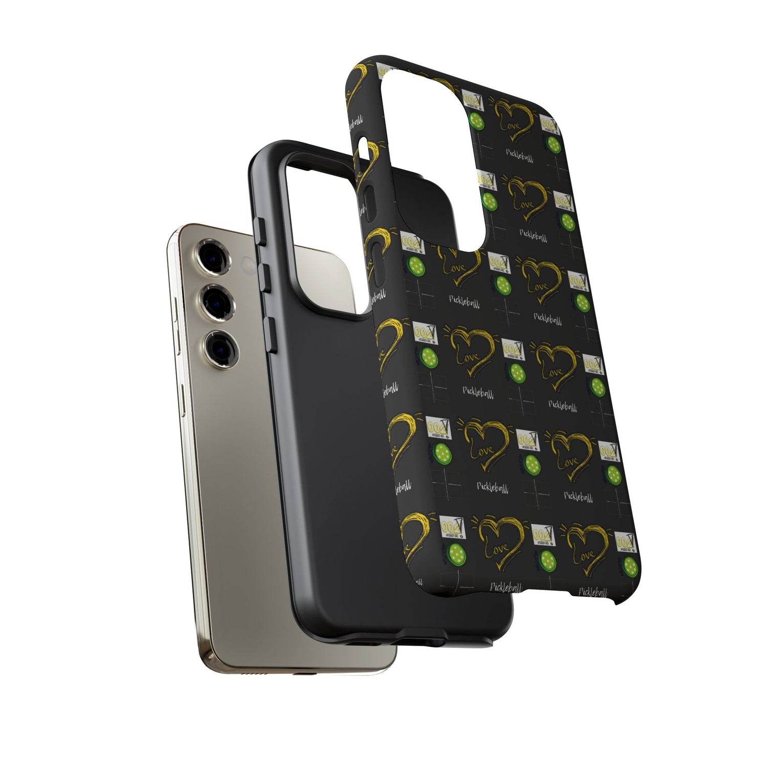 Pickleball Love Tough Android Samsung Phone Case - Fun & Durable Sport Accessory