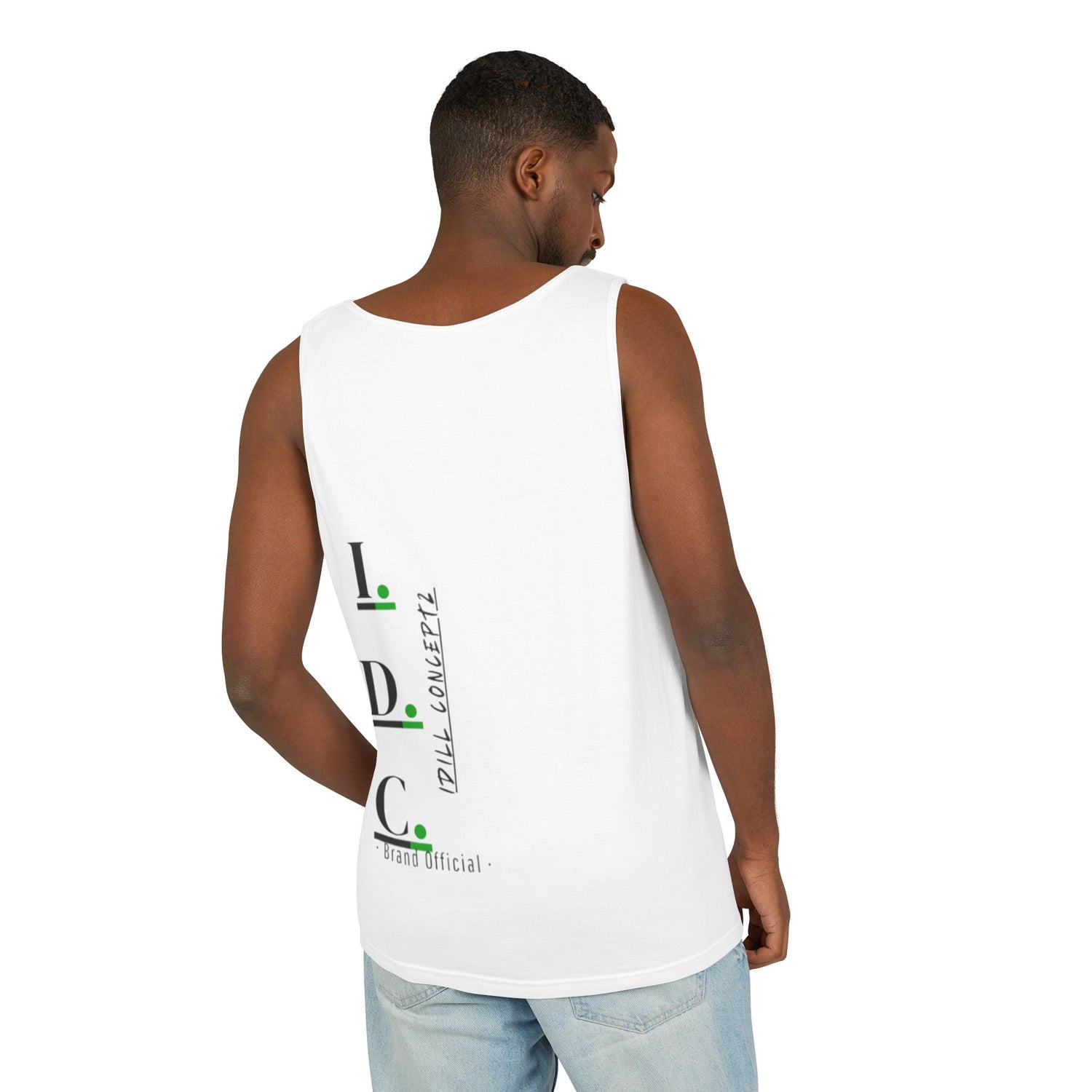 Men's Tank Top Apparel - Pickleball Enthusiast 'I'm Locked In' Design