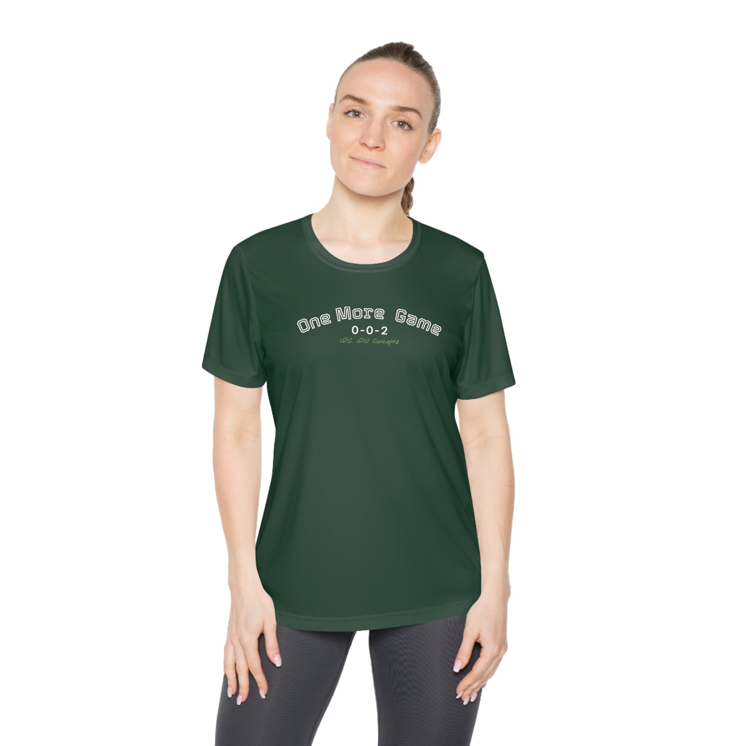 Pickleball Women's Tee - 002 One More Game Design