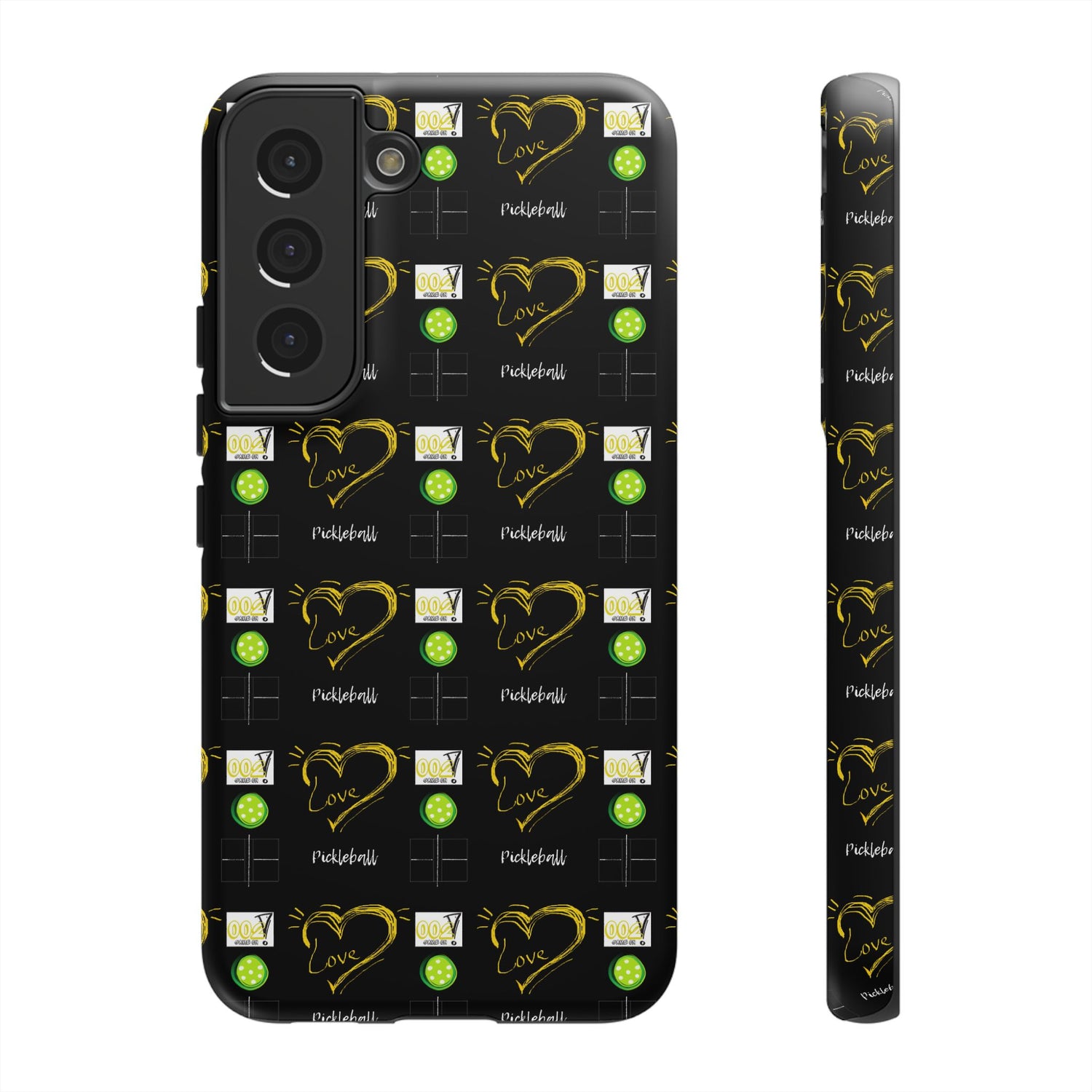 Pickleball Love Tough Android Samsung Phone Case - Fun & Durable Sport Accessory
