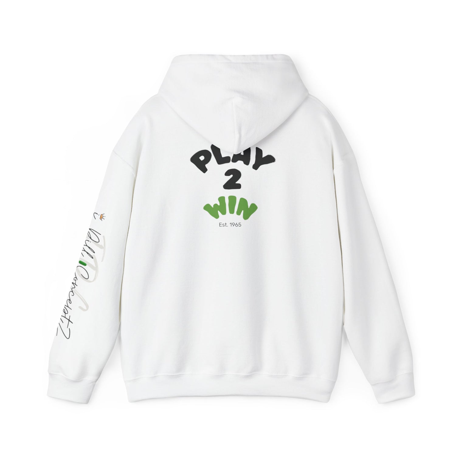 Unisex Pickleball Hoodie - Play 2 Win Design - Unisex Apparel