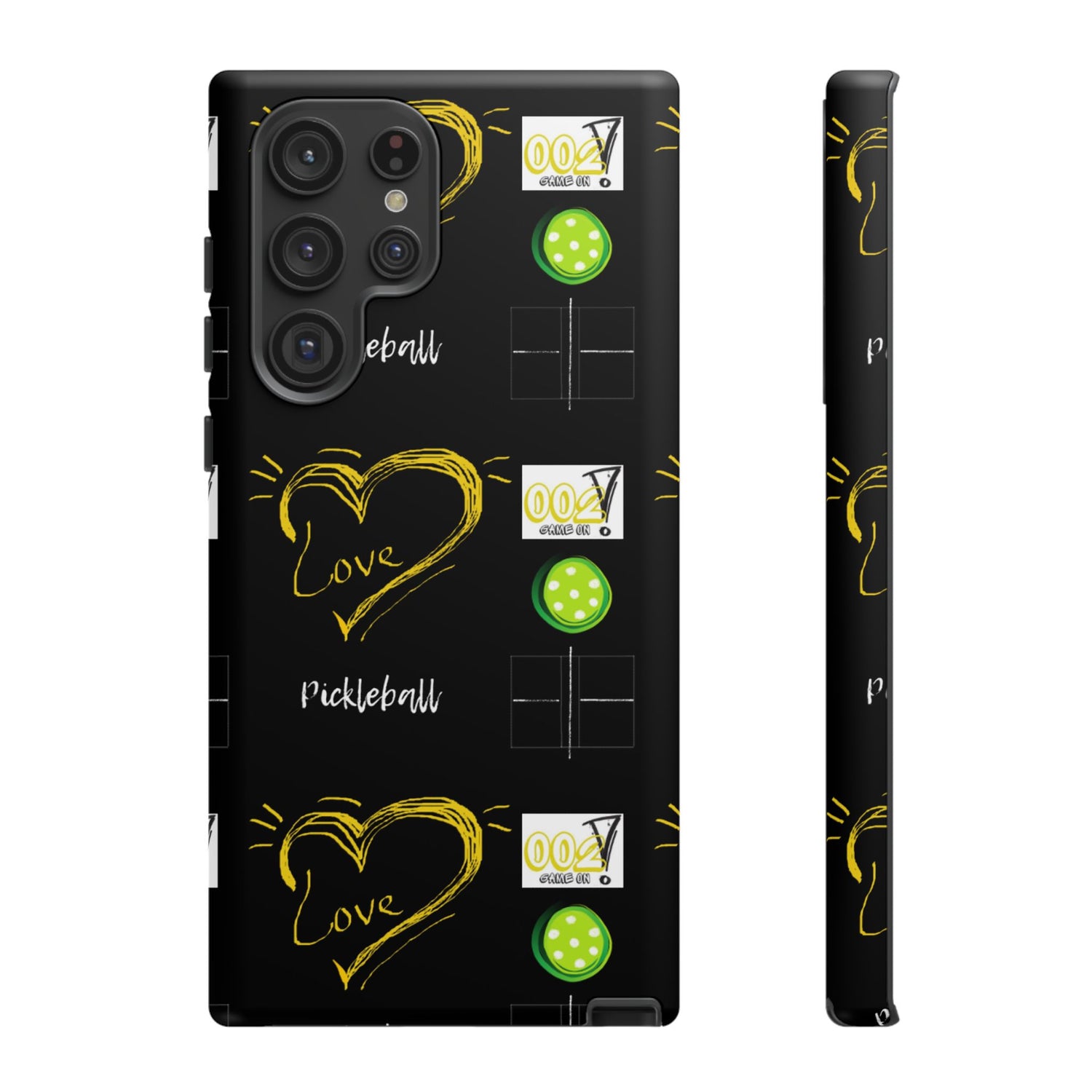 Pickleball Love Tough Android Samsung Phone Case - Fun & Durable Sport Accessory