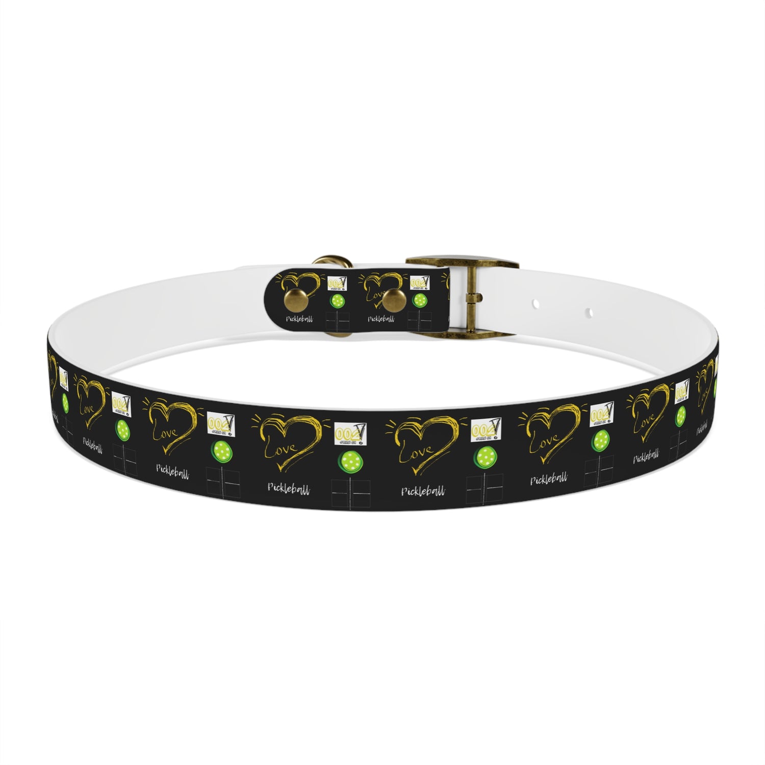 Dog Collar - Pickleball Love Unique Stand Out Design - Perfect for Pet Owners