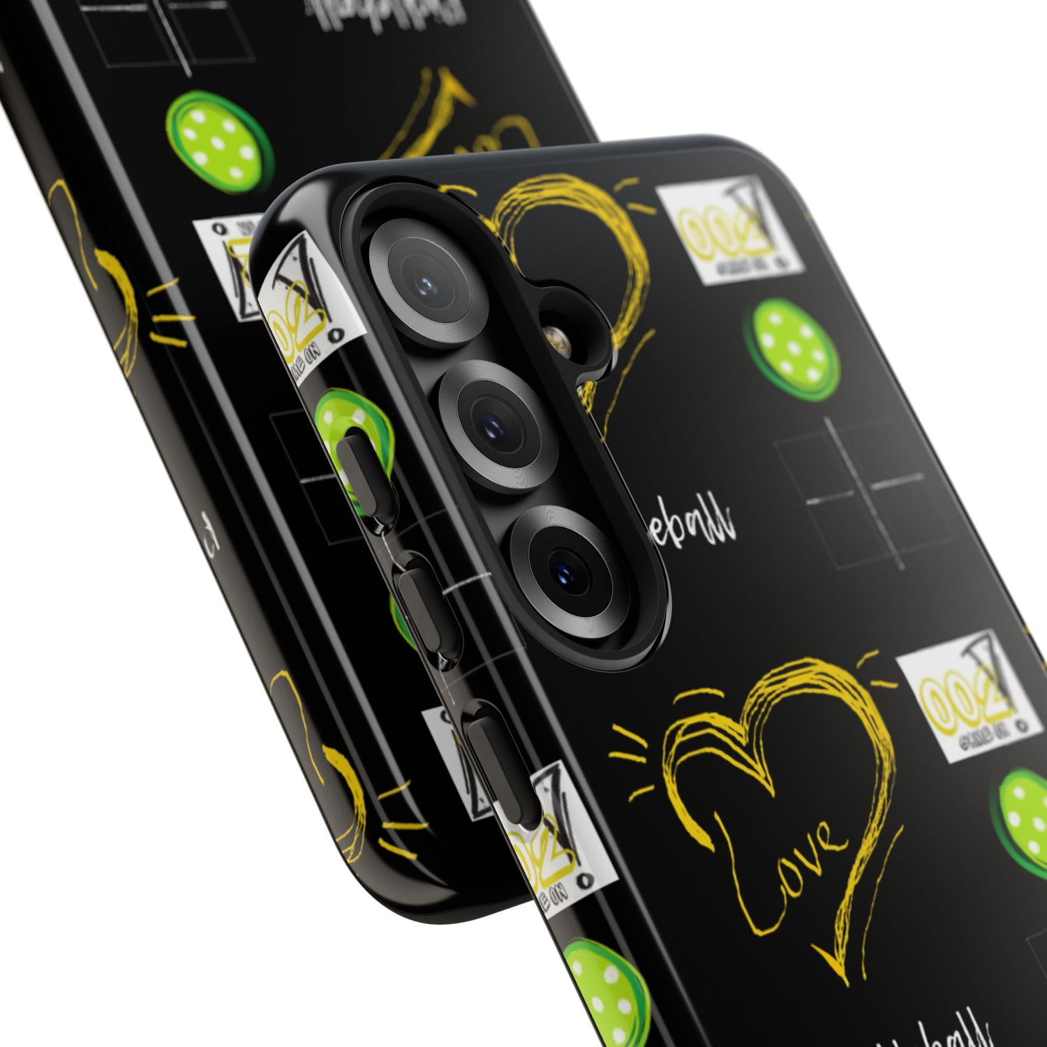 Pickleball Love Tough Android Samsung Phone Case - Fun & Durable Sport Accessory