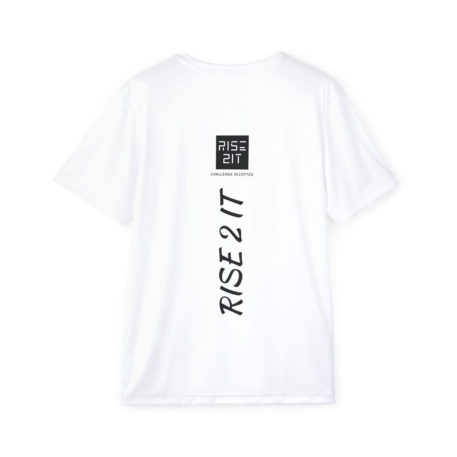 Men's Sports Jersey Tee - Rise 2 It - Challenge Accepted Design - Men's Pickleball Activewear Tee