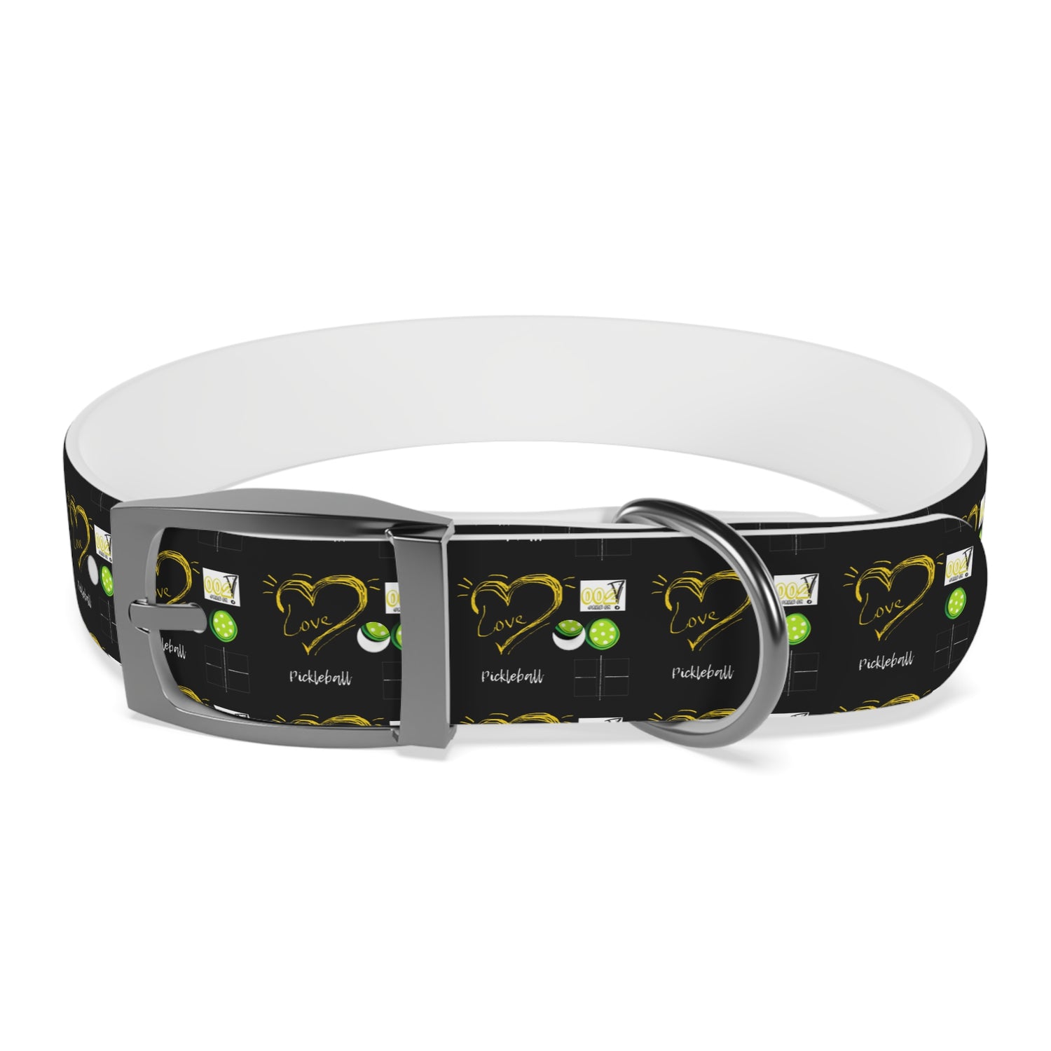 Dog Collar - Pickleball Love Unique Stand Out Design - Perfect for Pet Owners
