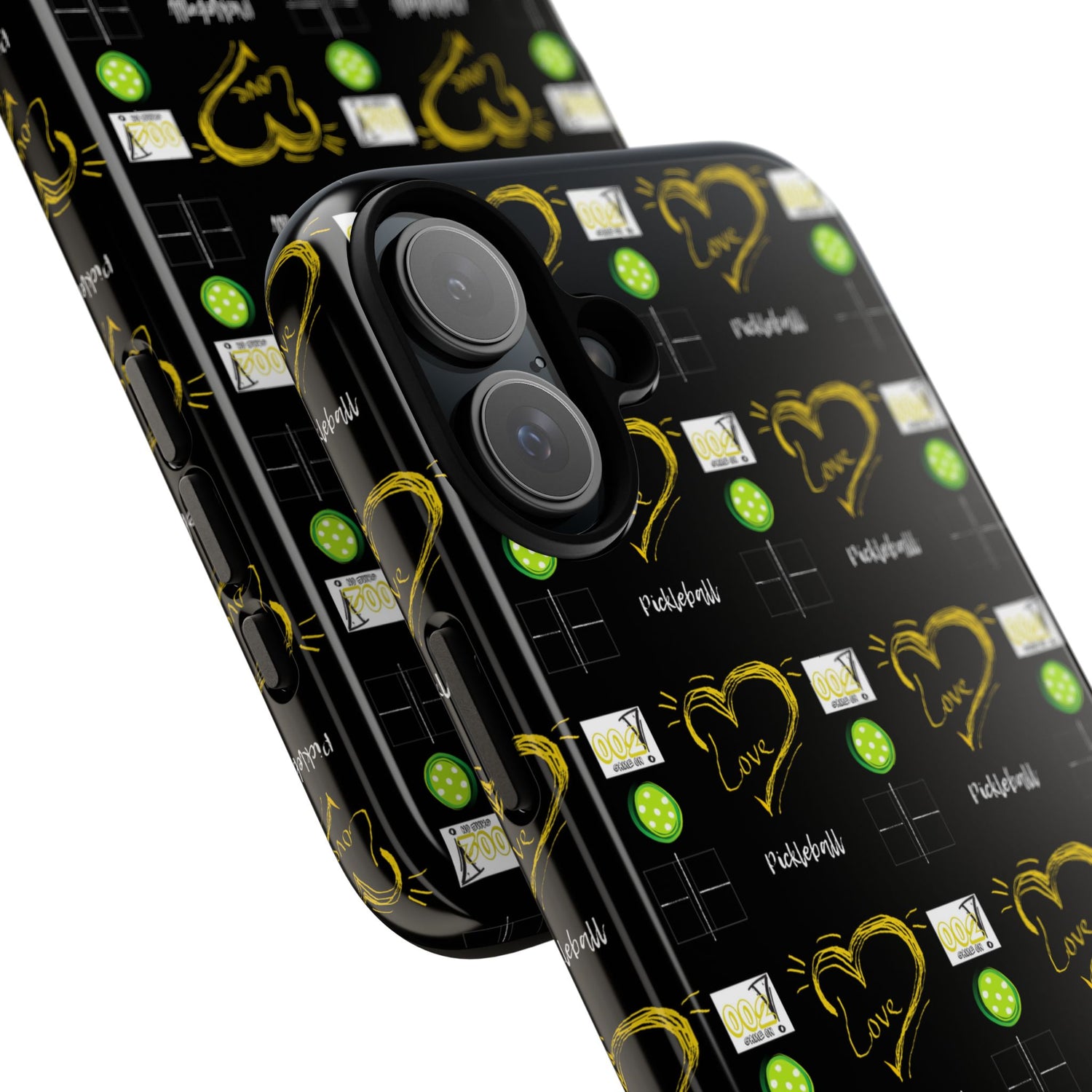 Pickleball Love Tough iPhone Case - Fun & Durable Sport Accessory