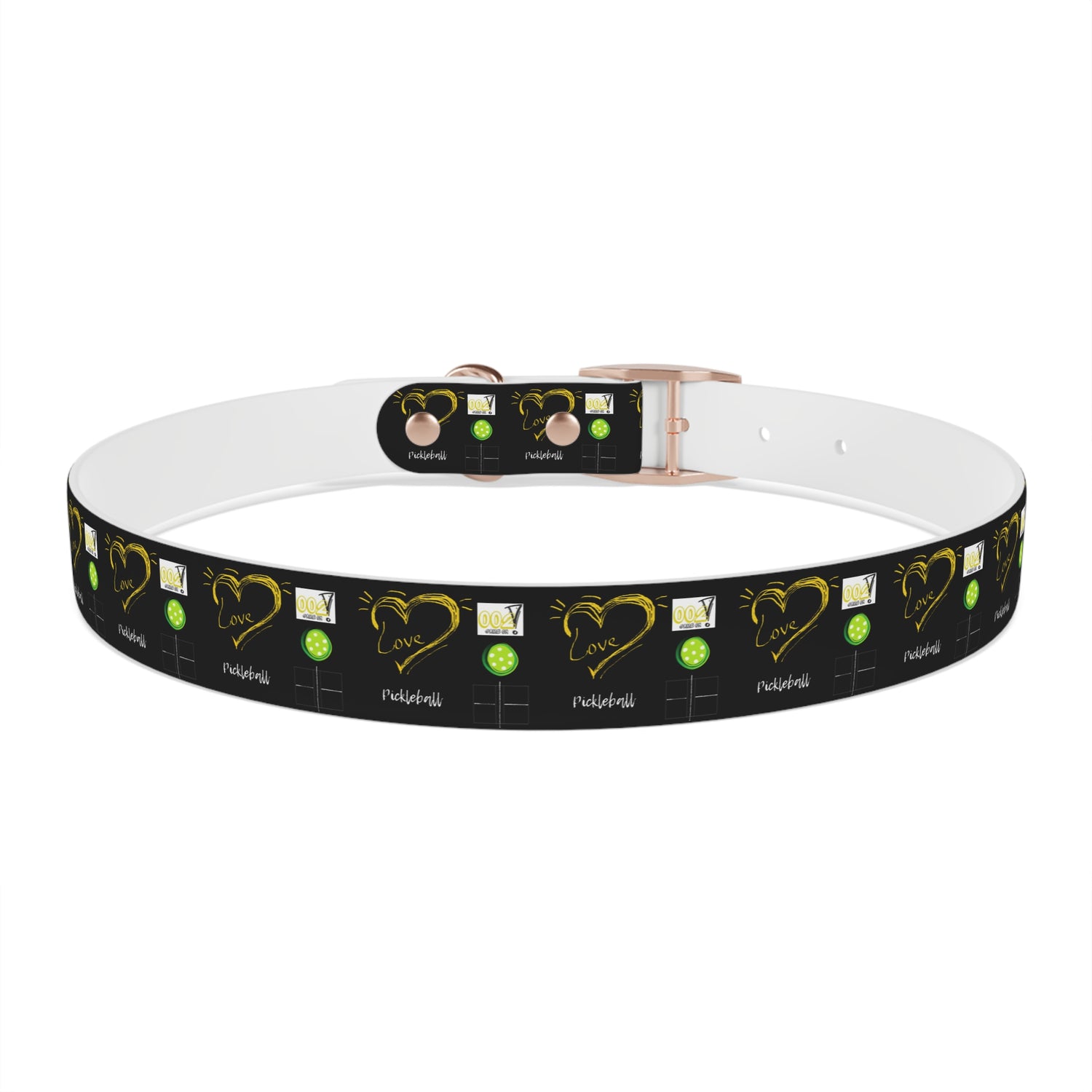 Dog Collar - Pickleball Love Unique Stand Out Design - Perfect for Pet Owners