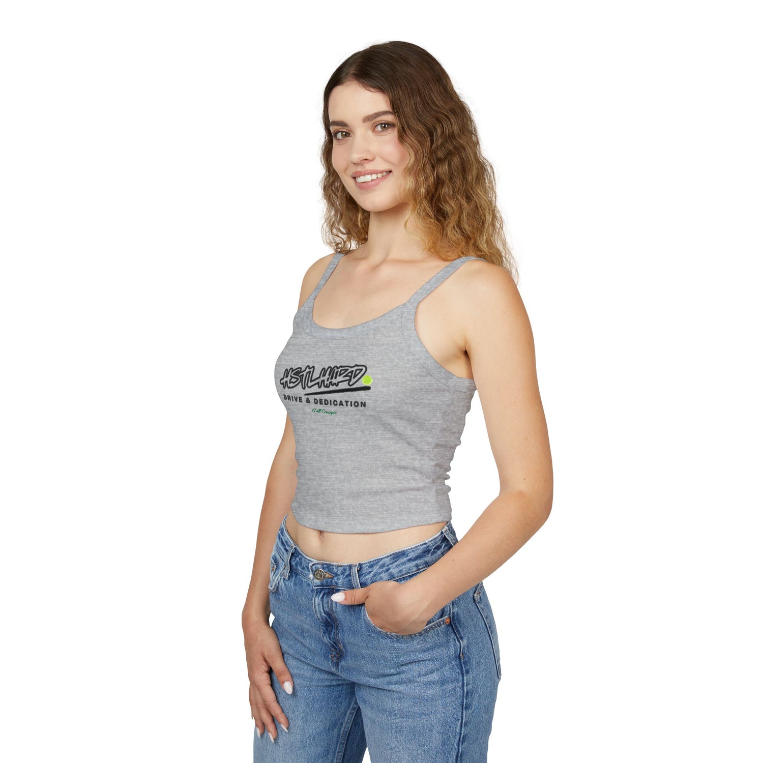 Women's Tank Top - HSTLHARD Pickleball Design for Training and Enthusiasts