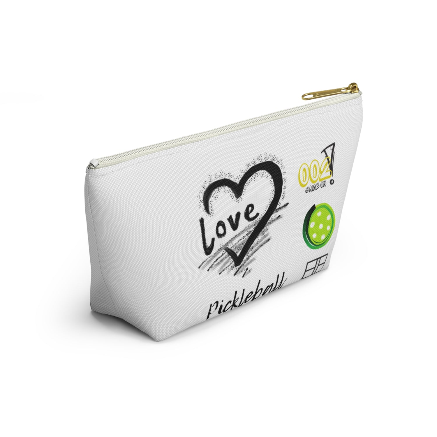 Pickleball Love Accessory Pouch - Perfect Gift for Pickleball Enthusiasts - Game On!
