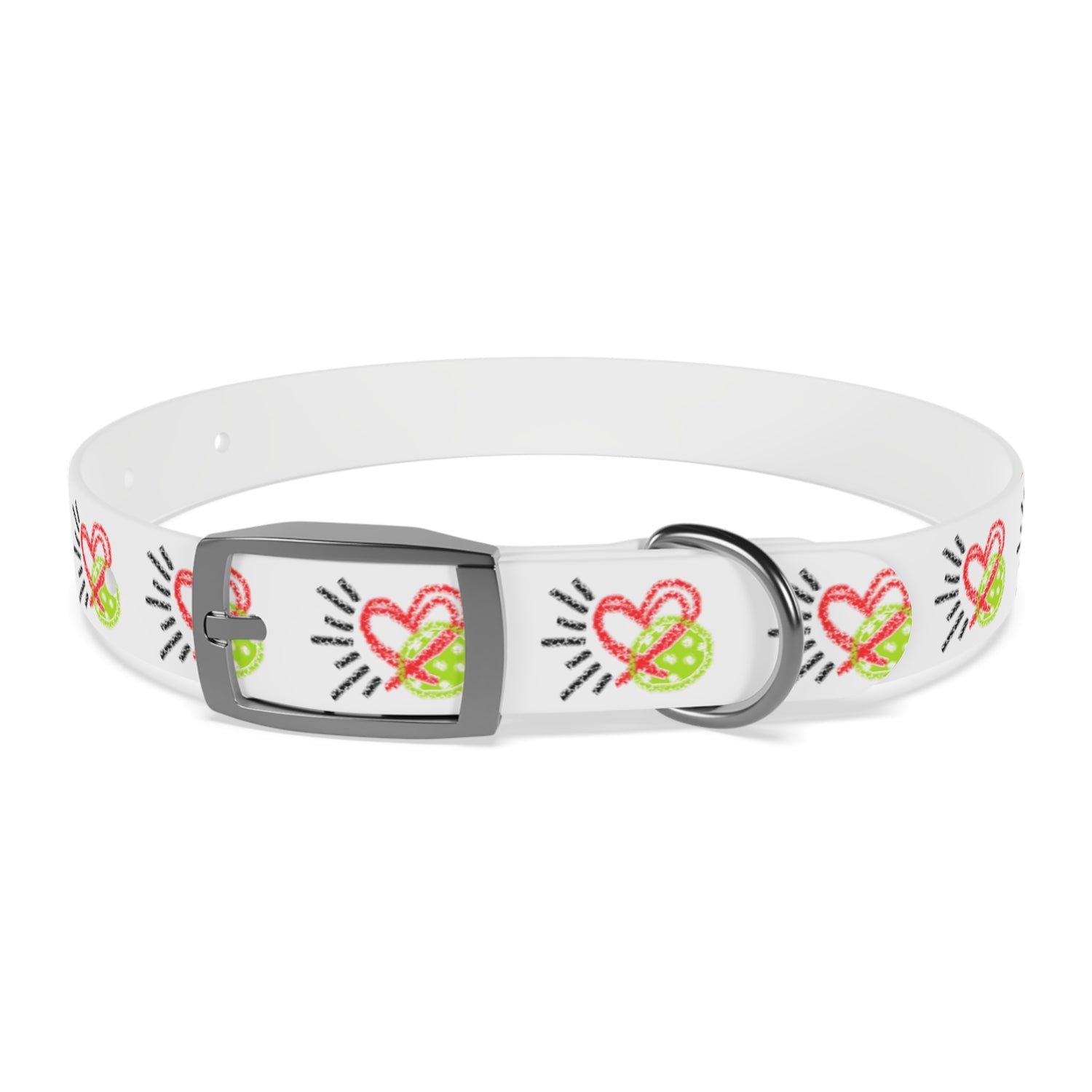 Dog Collar - Pickleball Love Unique Stand Out Design - Perfect for Pet Owners