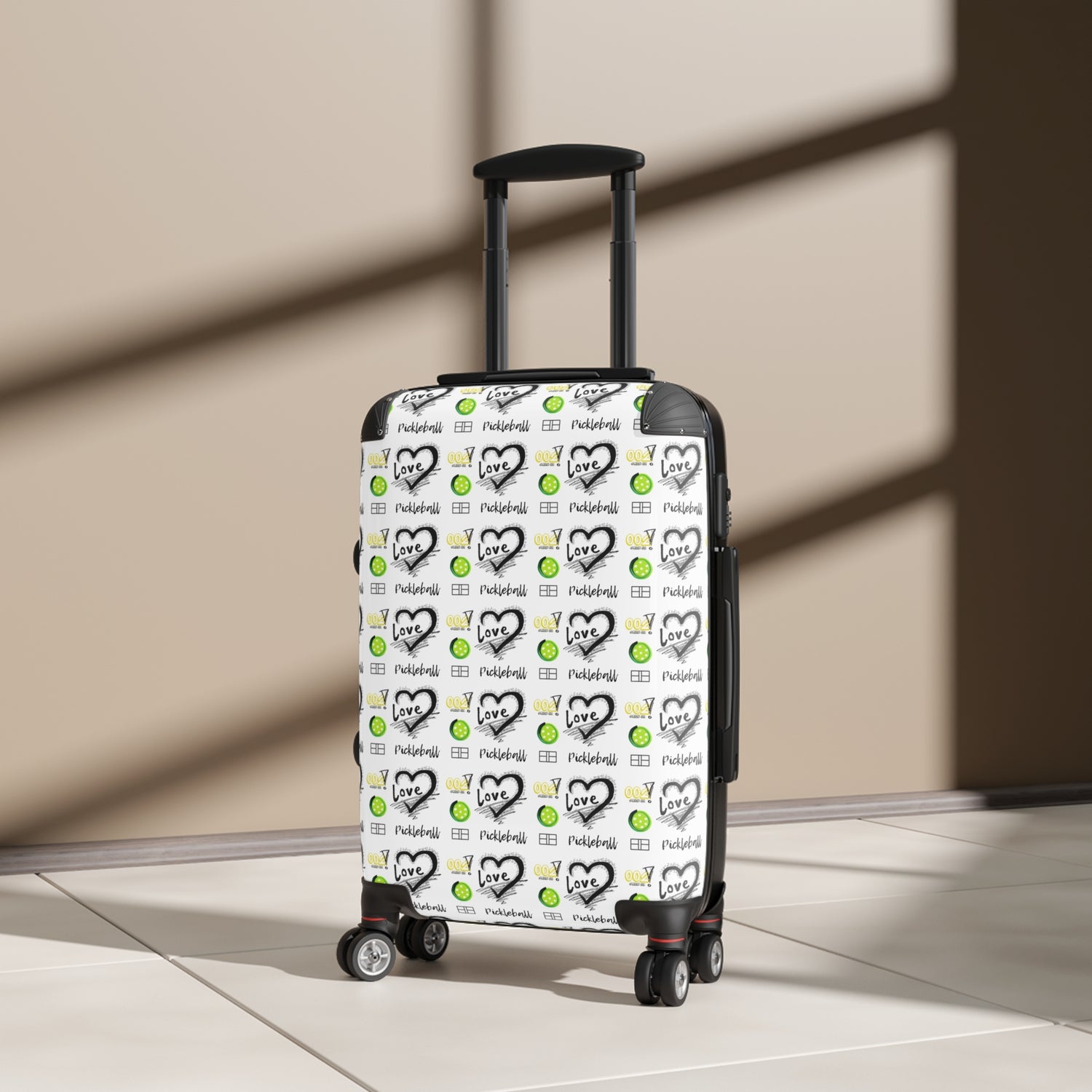 Suitcase - Pickleball Love Design for Travel Enthusiasts