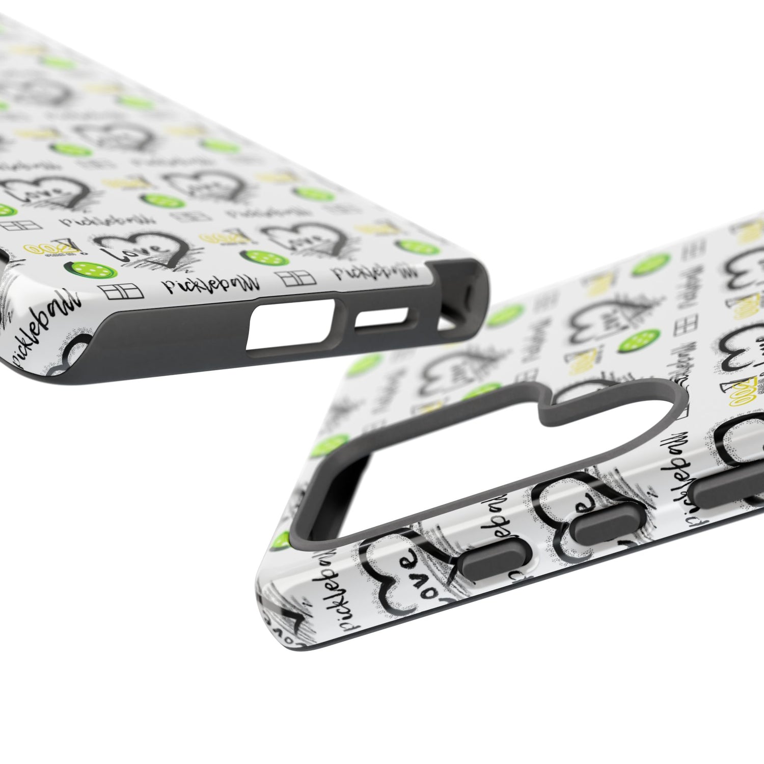 Pickleball Love Tough Android Samsung Phone Case - Fun & Durable Sport Accessory