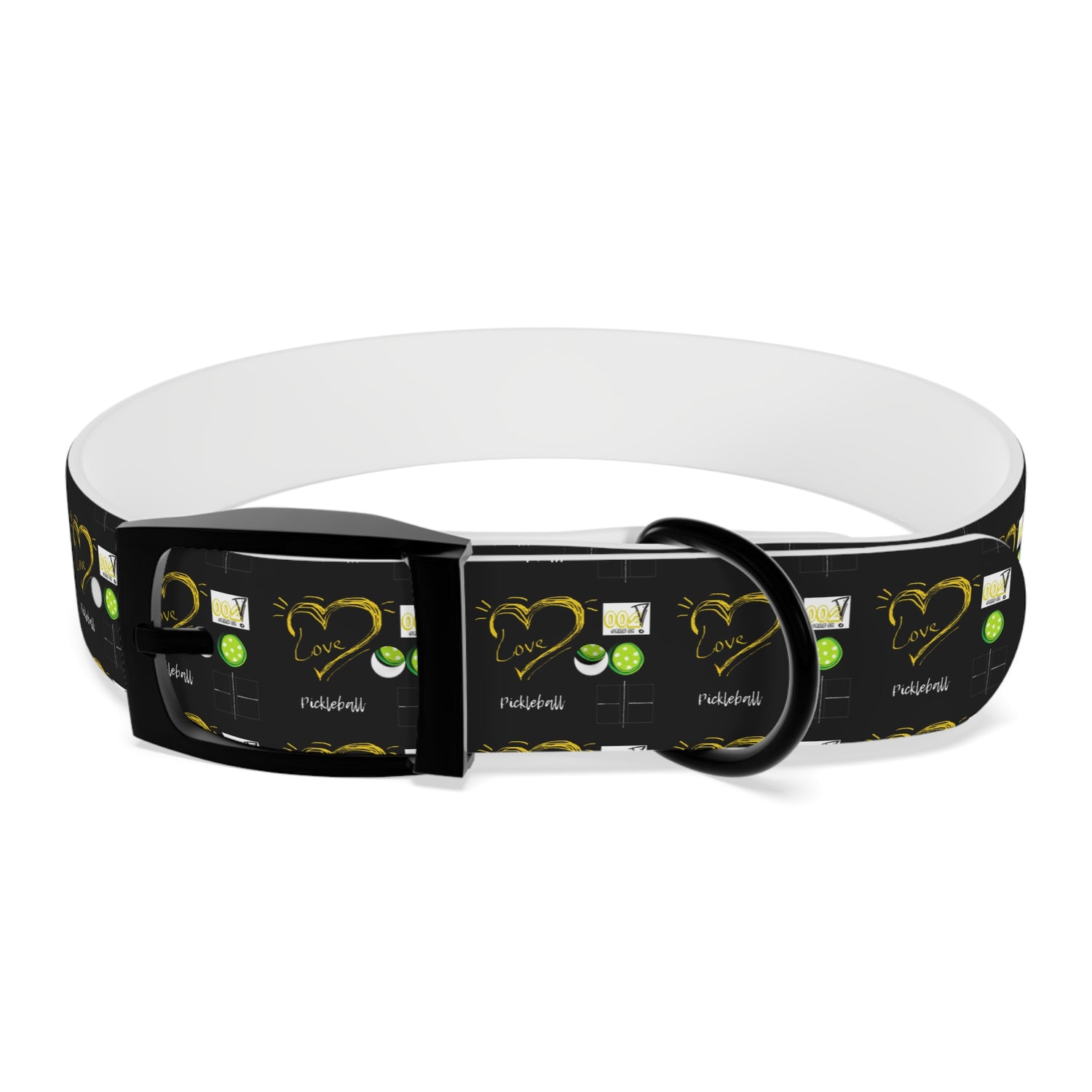 Dog Collar - Pickleball Love Unique Stand Out Design - Perfect for Pet Owners