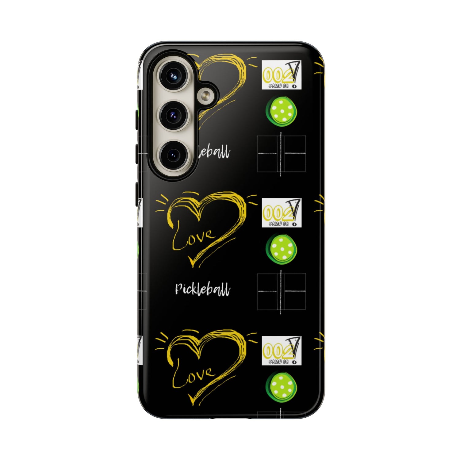 Pickleball Love Tough Android Samsung Phone Case - Fun & Durable Sport Accessory
