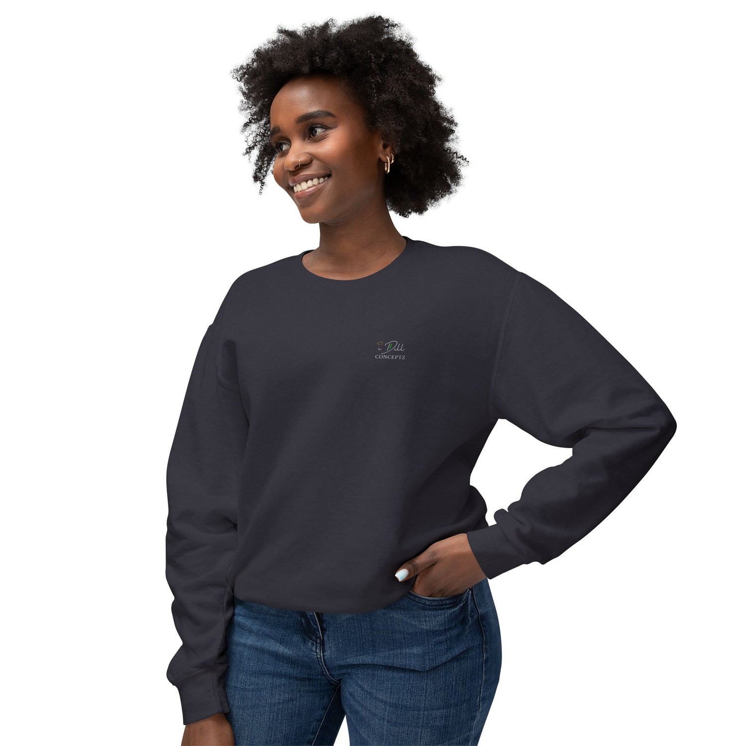Pickleball Women's Lightweight Sweatshirt - Court Couture Club Design