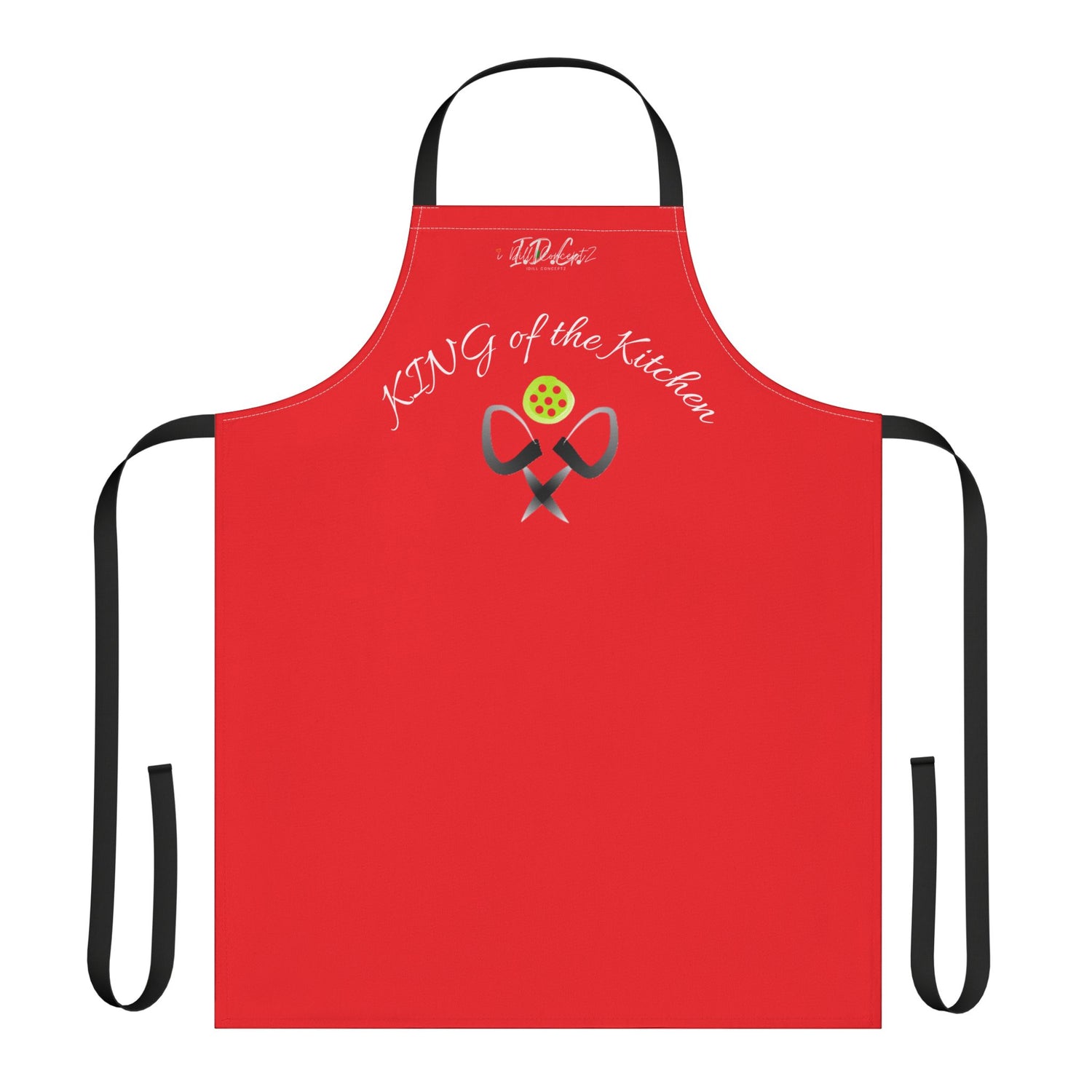 Apron - Pickleball King of the Kitchen Design - Gift for Cooking Enthusiast