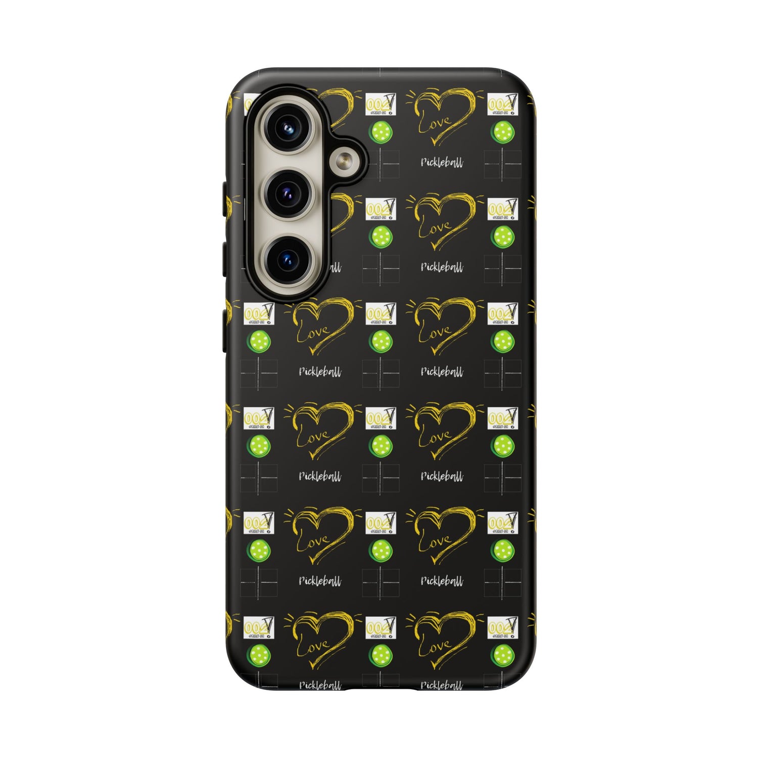 Pickleball Love Tough Android Samsung Phone Case - Fun & Durable Sport Accessory