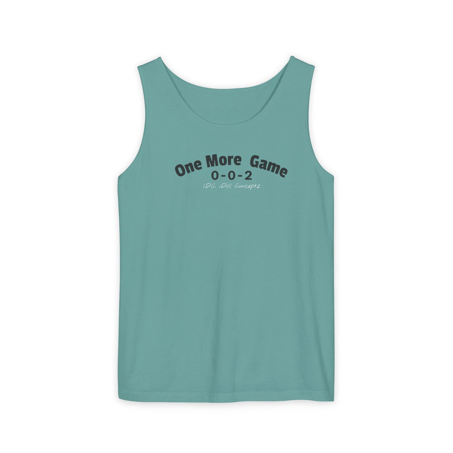 Unisex Pickleball Tank Top - 002 One More Game Design