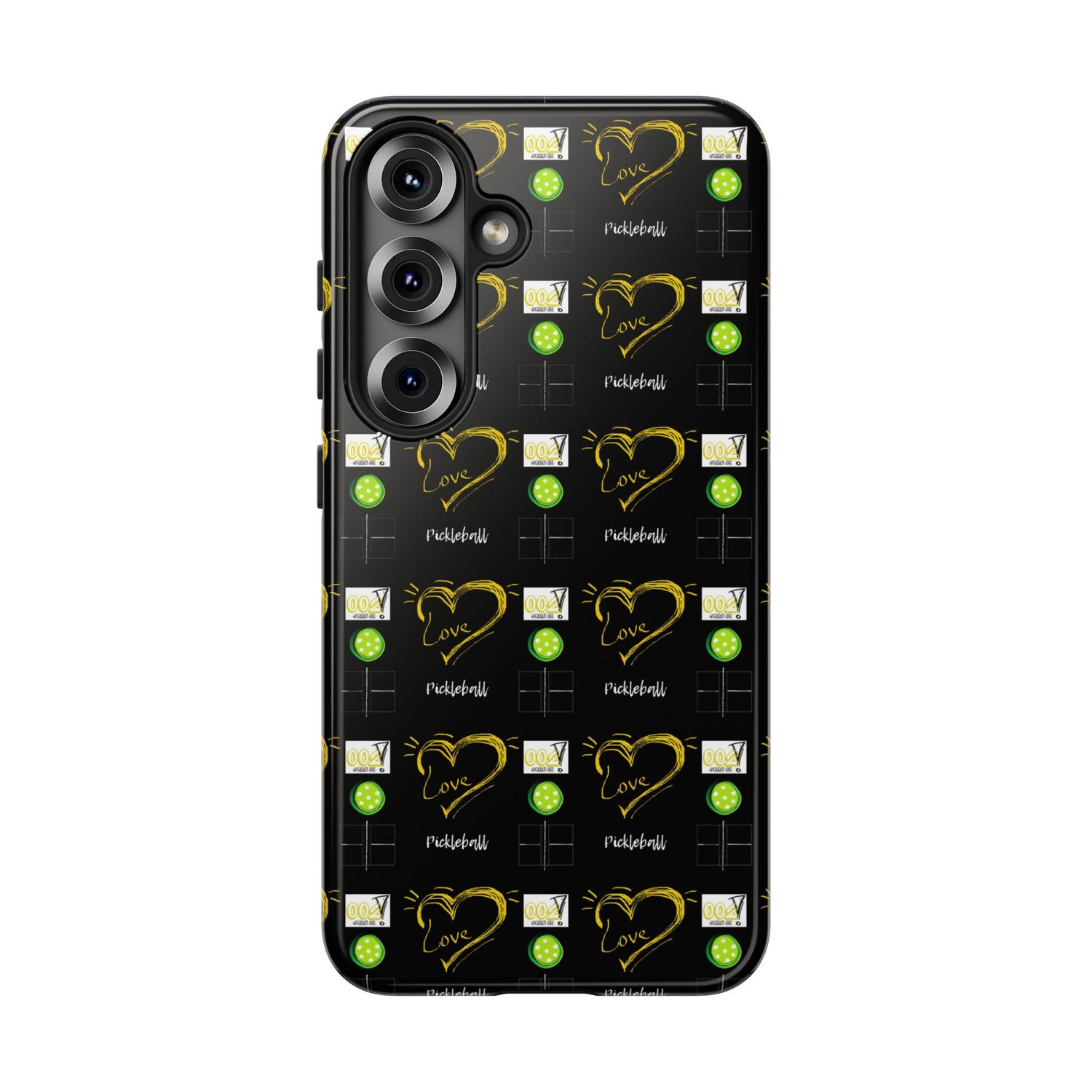 Pickleball Love Tough Android Samsung Phone Case - Fun & Durable Sport Accessory