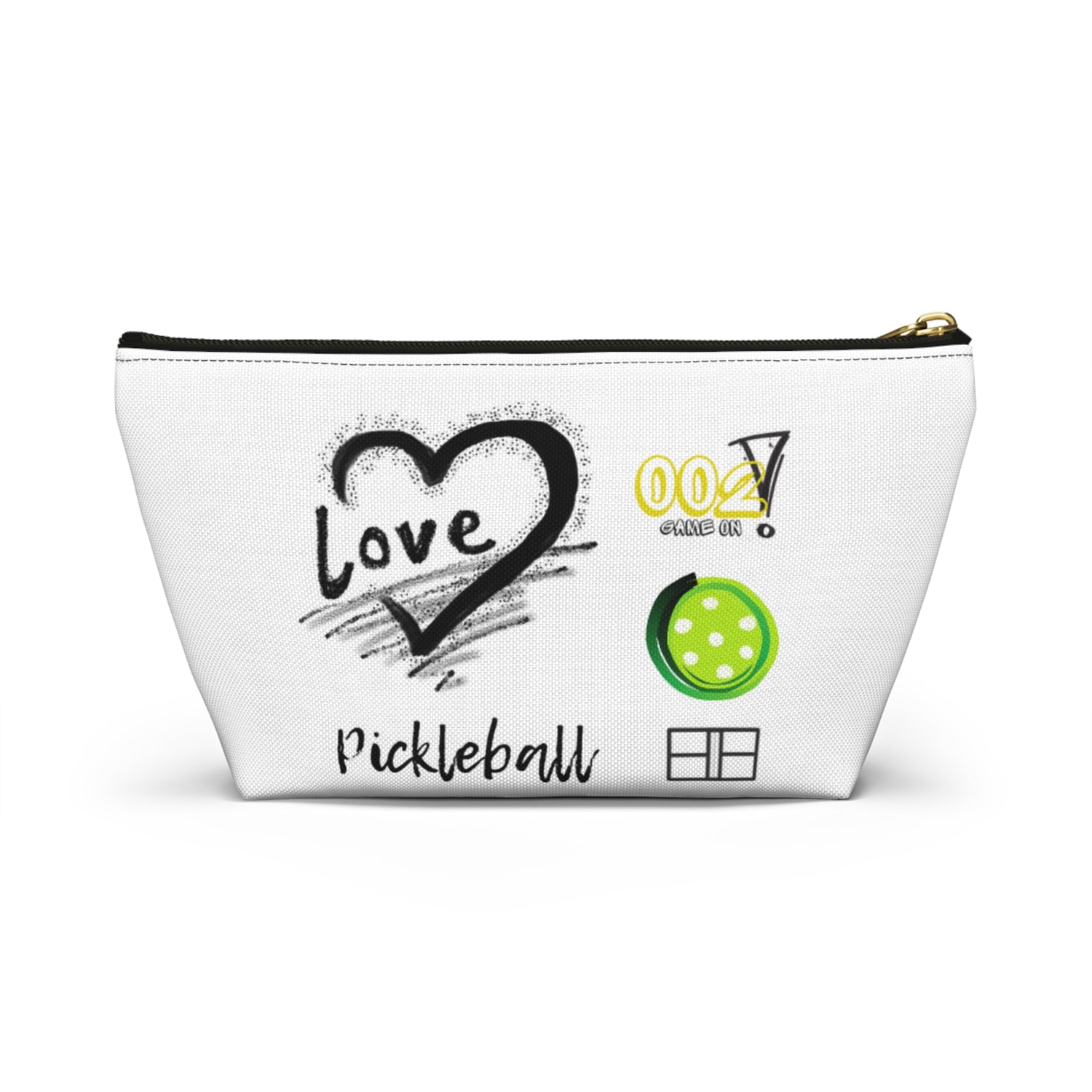 Pickleball Love Accessory Pouch - Perfect Gift for Pickleball Enthusiasts - Game On!