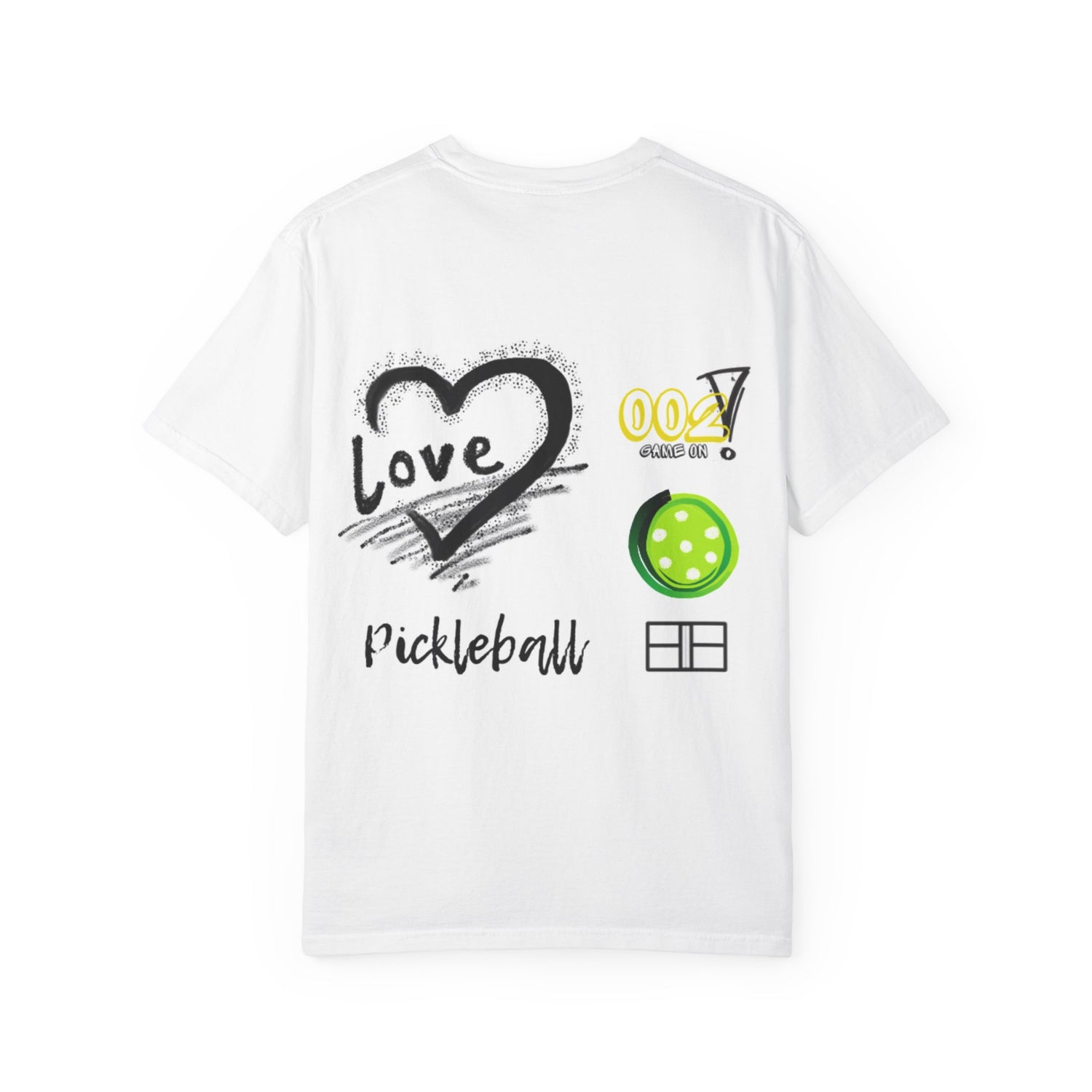 Unisex Pickleball T-Shirt Apparel - LOVE Pickleball
