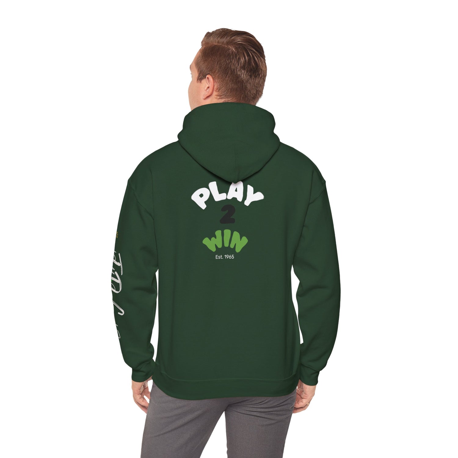 Unisex Pickleball Hoodie - Play 2 Win Design - Unisex Apparel