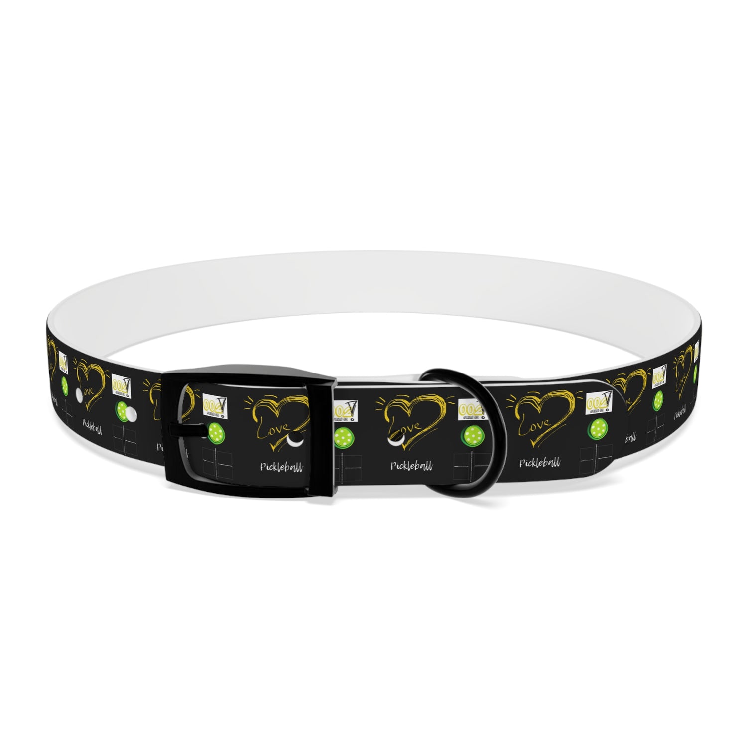 Dog Collar - Pickleball Love Unique Stand Out Design - Perfect for Pet Owners