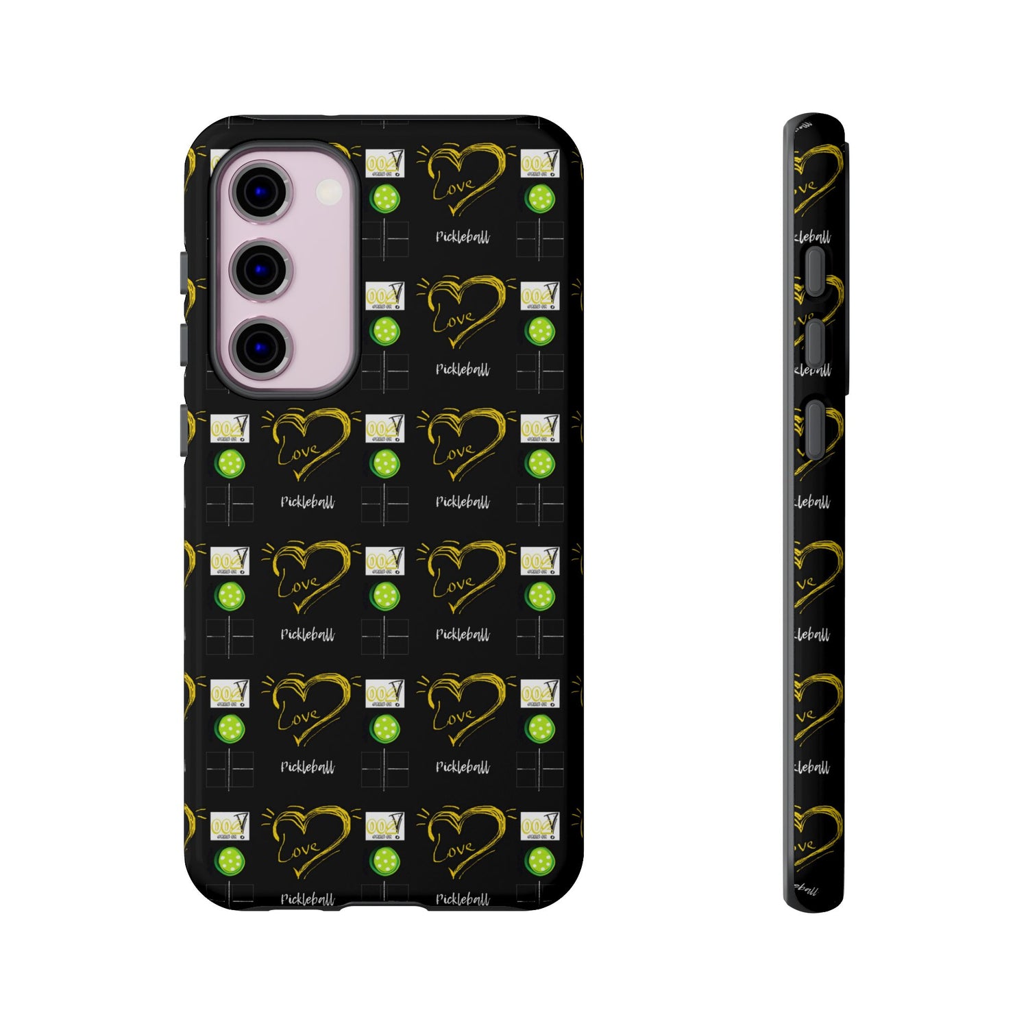 Pickleball Love Tough Android Samsung Phone Case - Fun & Durable Sport Accessory