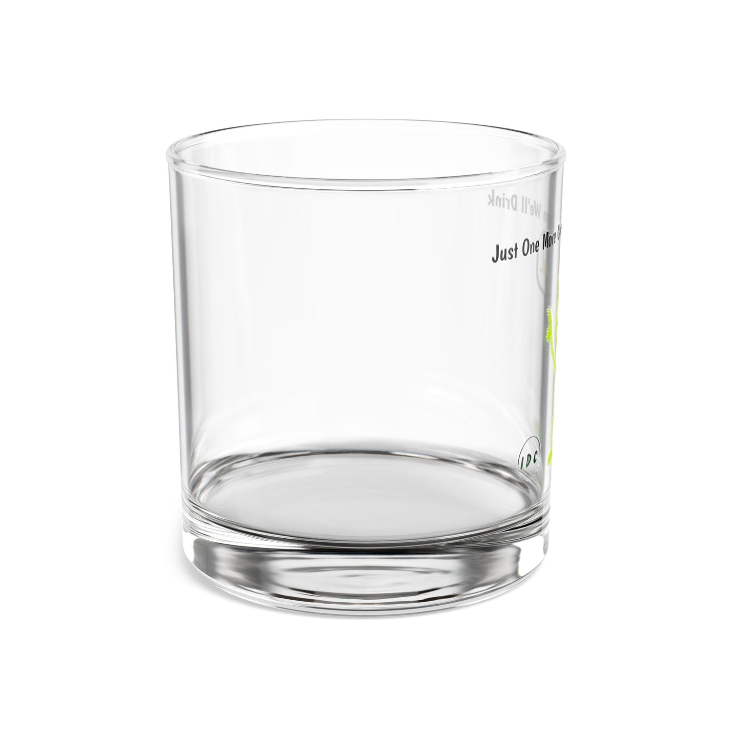 Pickleball Rocks Glass