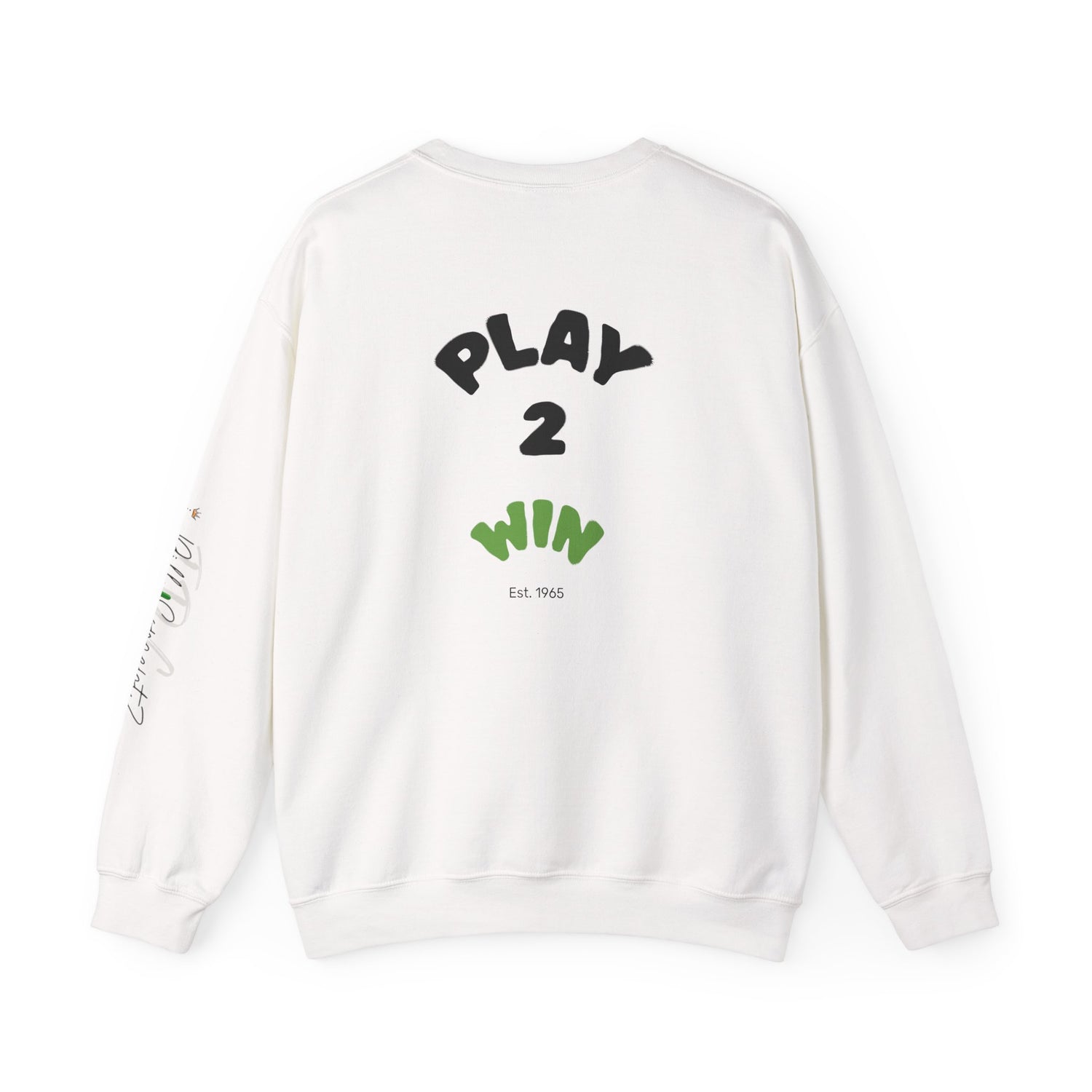 Unisex Pickleball Sweatshirt - Play 2 Win Design