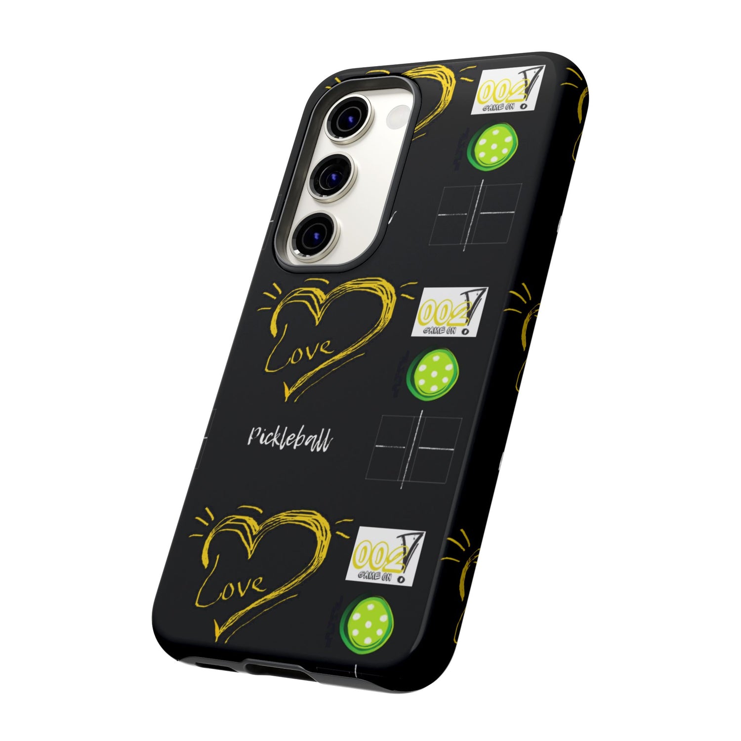 Pickleball Love Tough Android Samsung Phone Case - Fun & Durable Sport Accessory