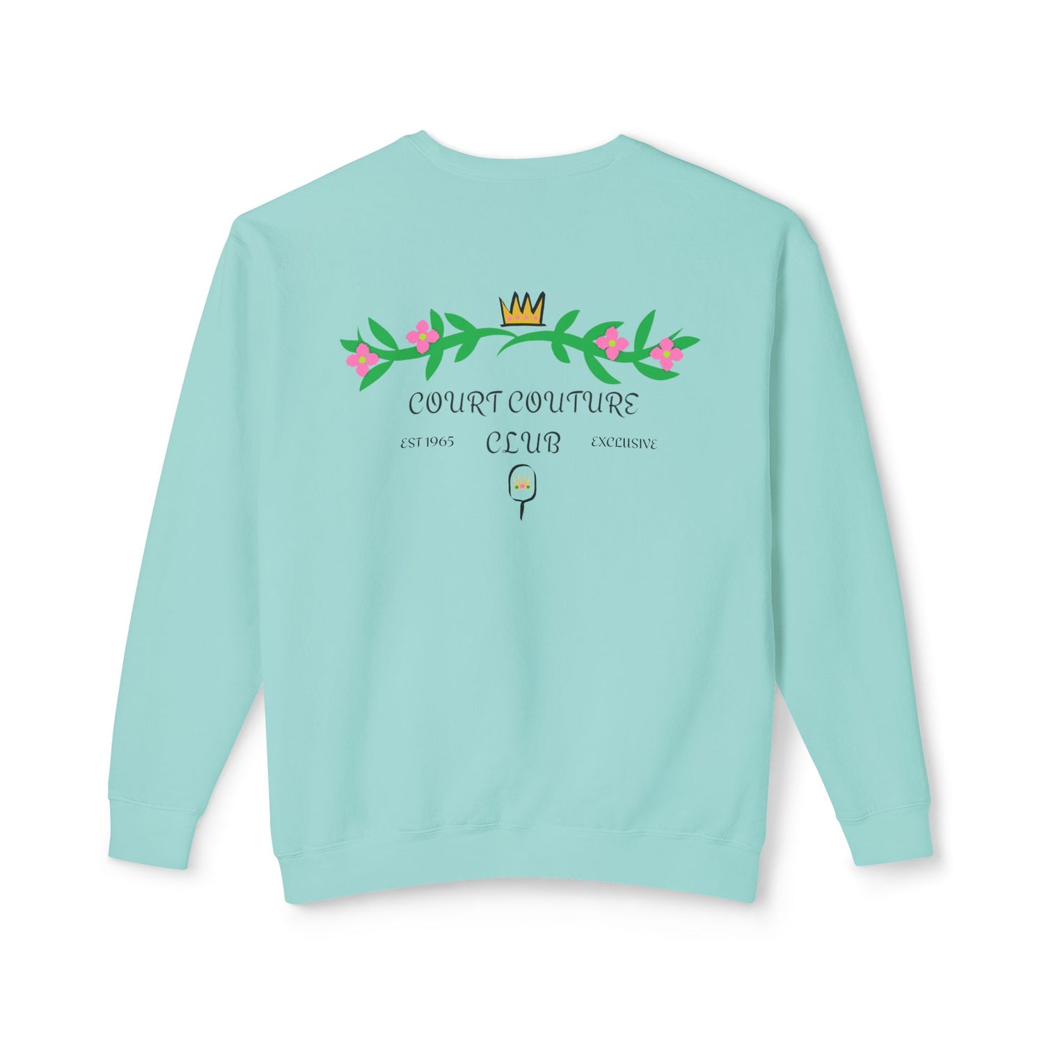 Pickleball Women's Lightweight Sweatshirt - Court Couture Club Design