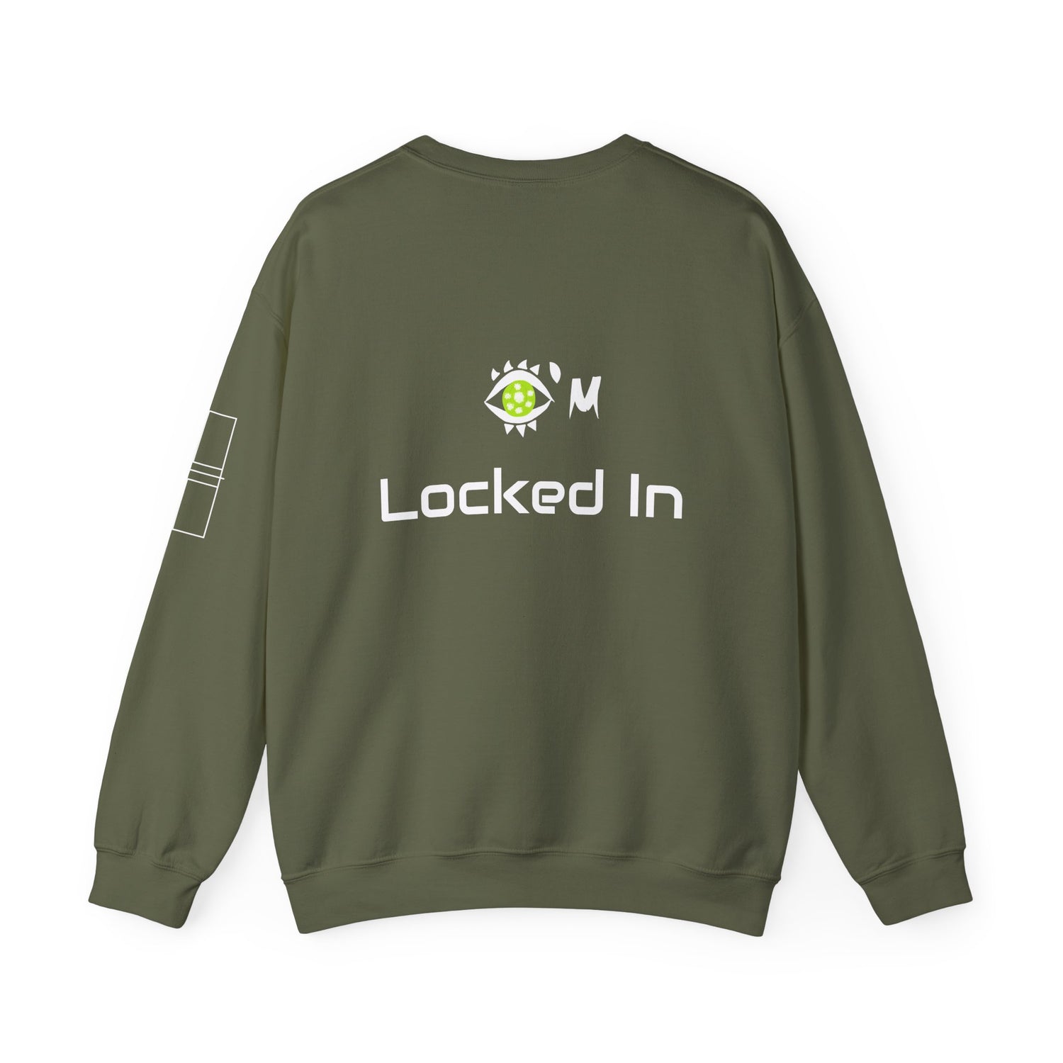 Men's Sweatshirt Apparel - 'I'm Locked In' - Men's Pickleball Crewneck