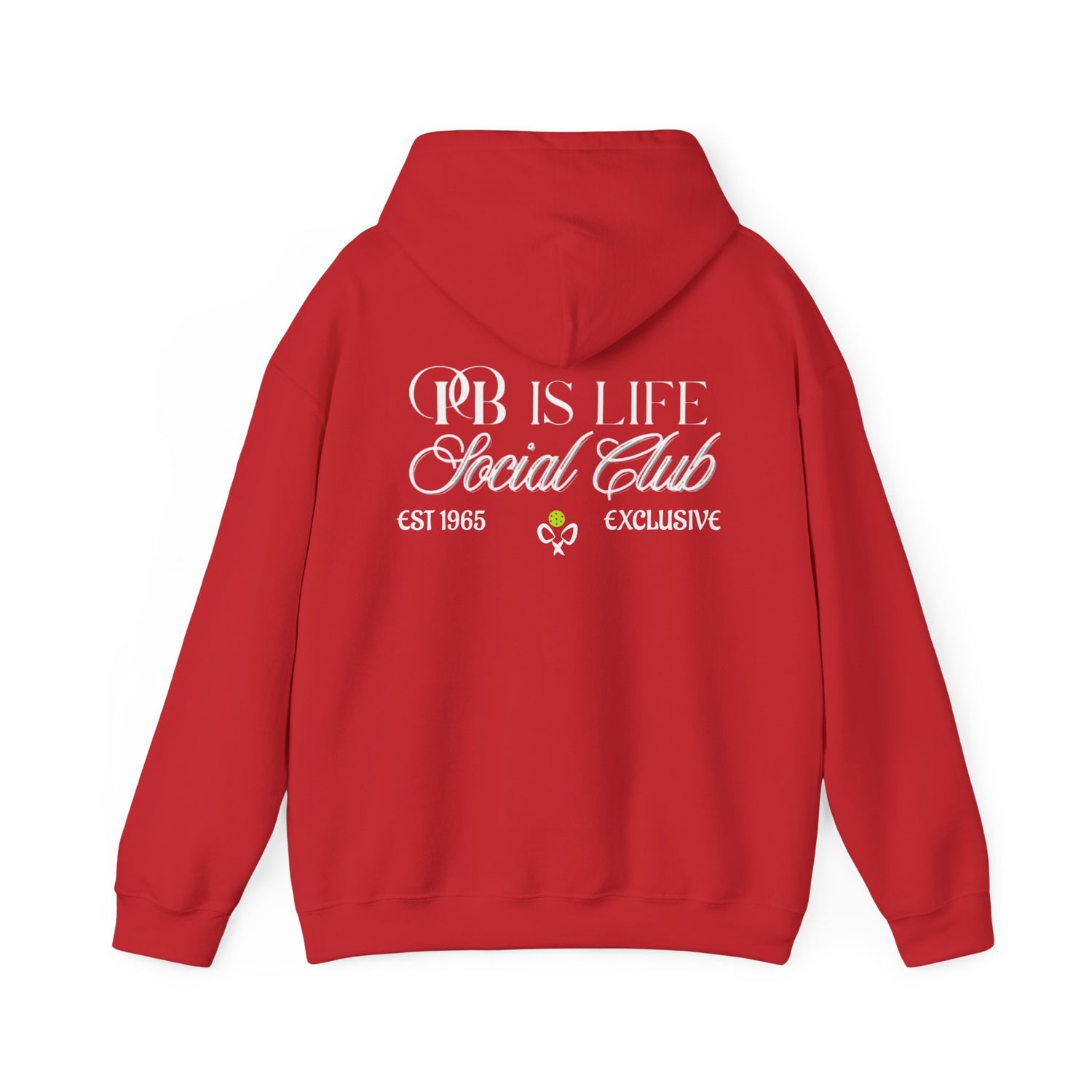 Men's Pickleball Hoodie - PB is Life Exclusive Design