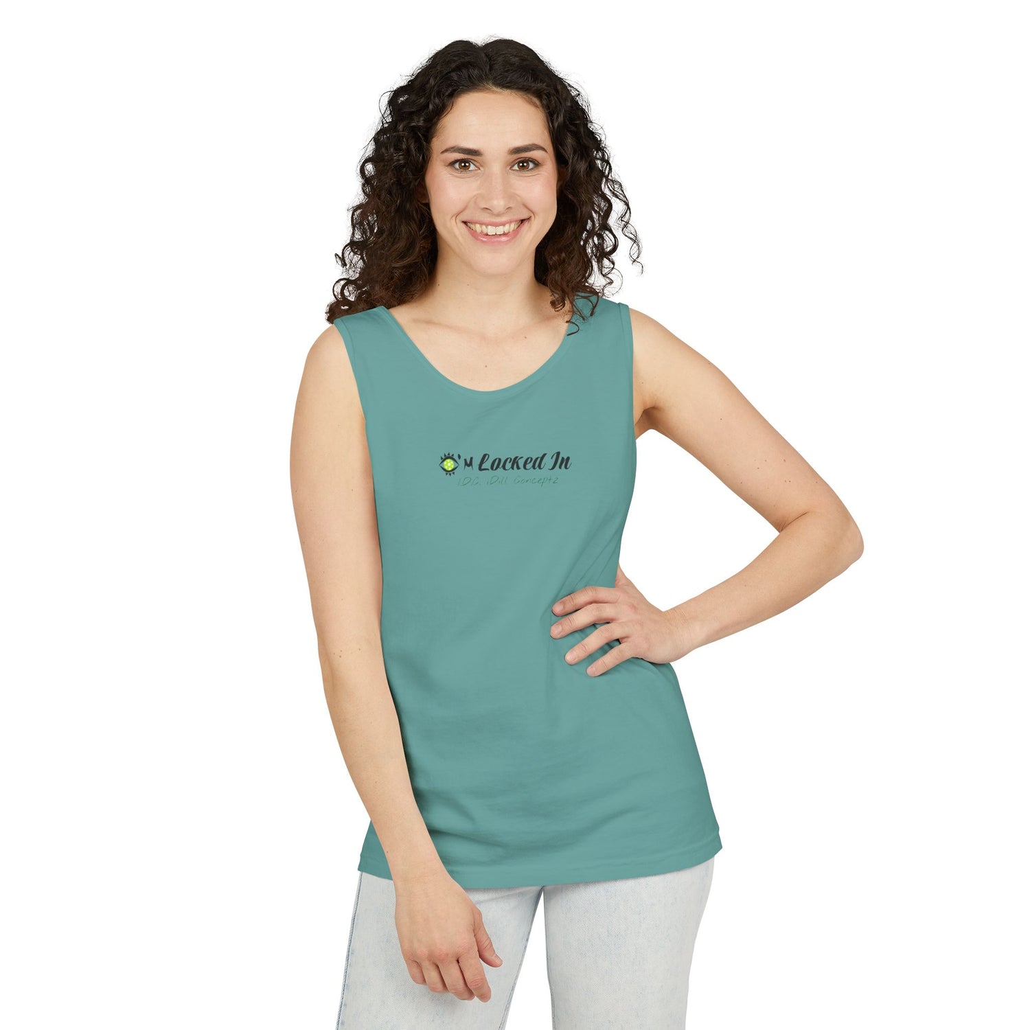 Unisex Muscle Tank Top - Pickleball I'm Locked In Design