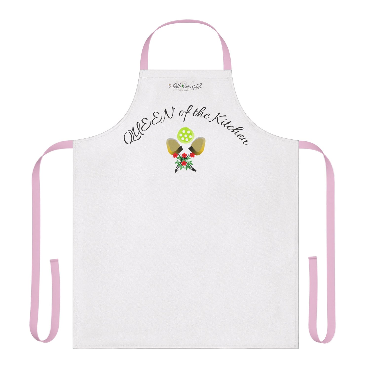 Apron - Pickleball Queen of the Kitchen Design - Gift for Cooking Enthusiast