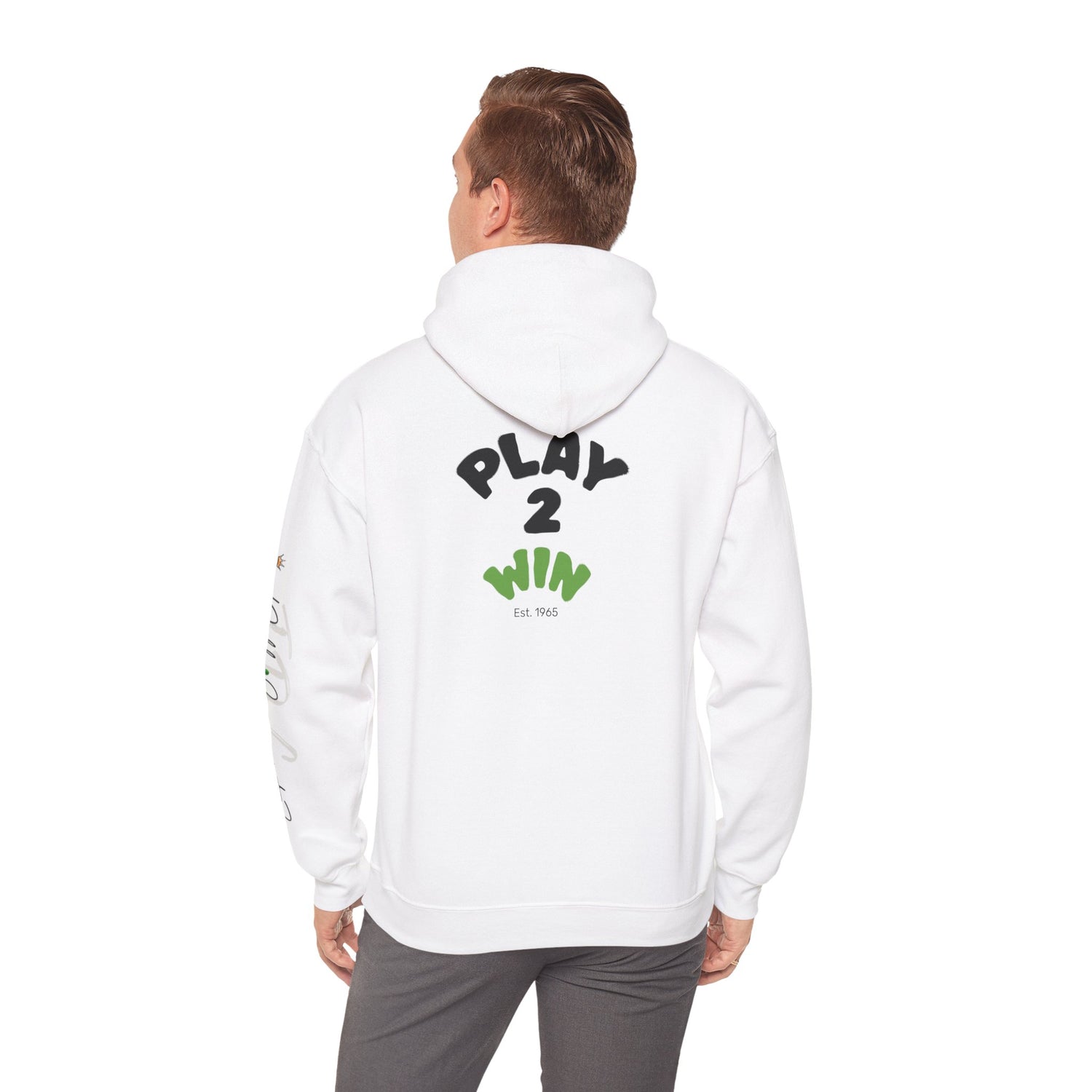 Unisex Pickleball Hoodie - Play 2 Win Design - Unisex Apparel