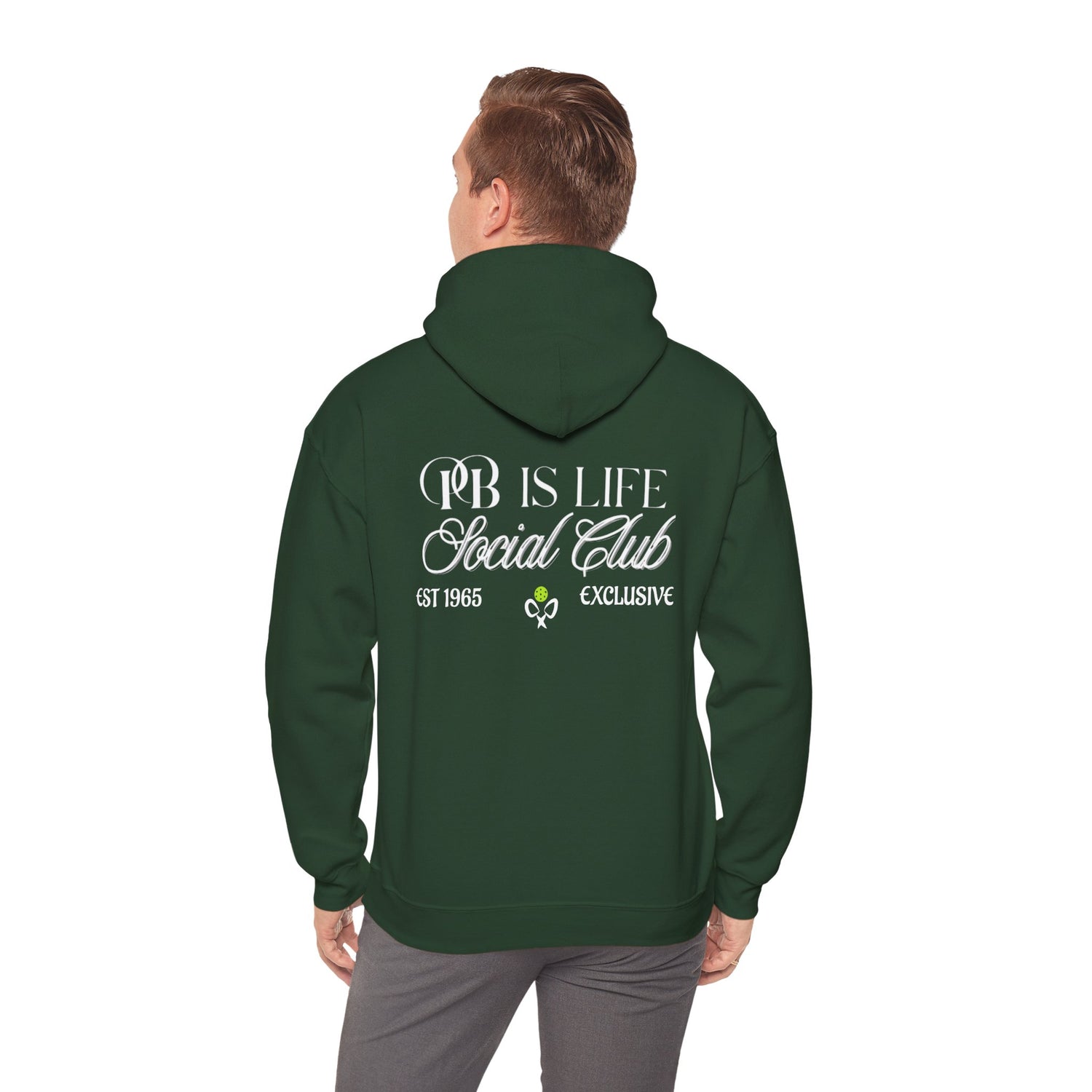 Men's Pickleball Hoodie - PB is Life Exclusive Design