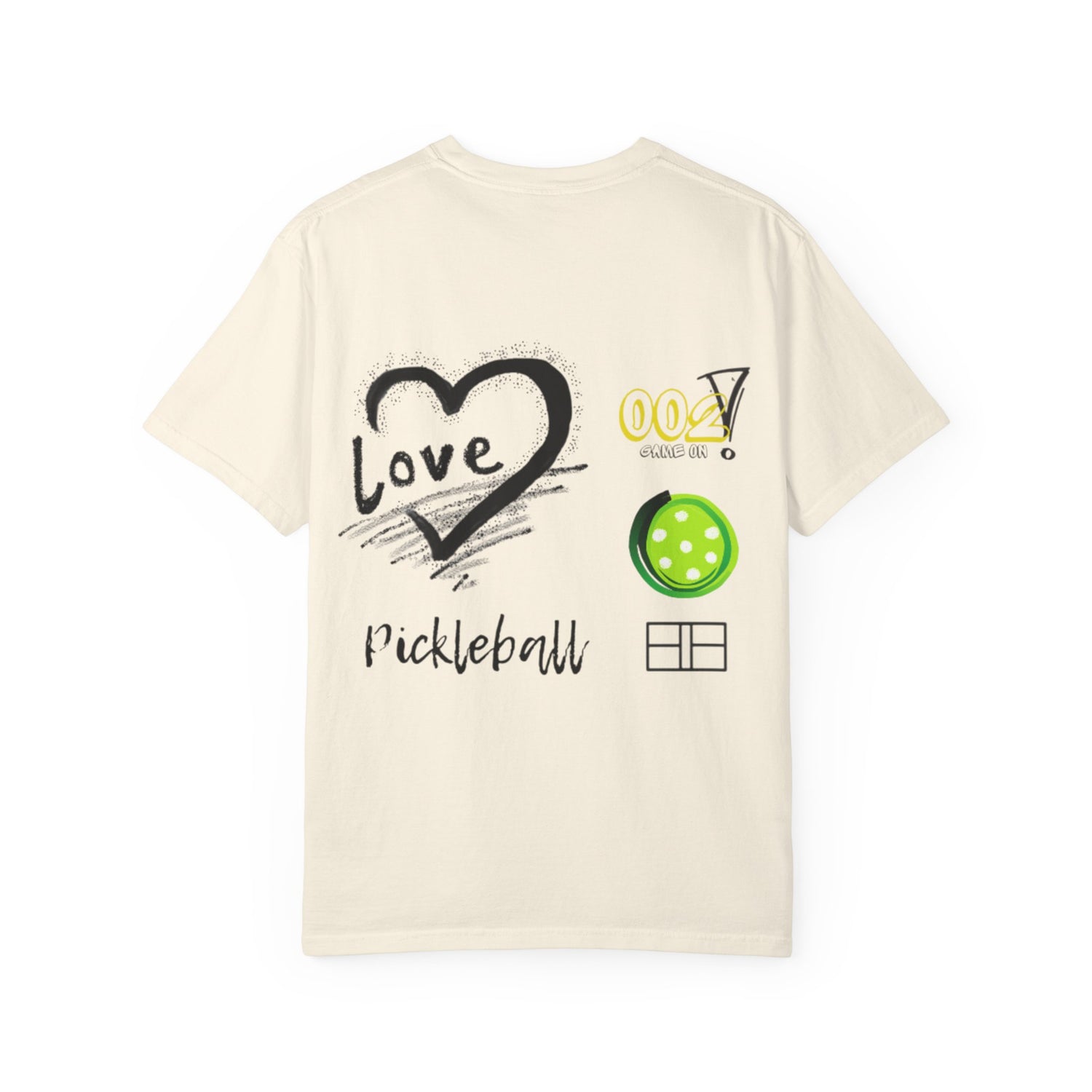 Unisex Pickleball T-Shirt Apparel - LOVE Pickleball