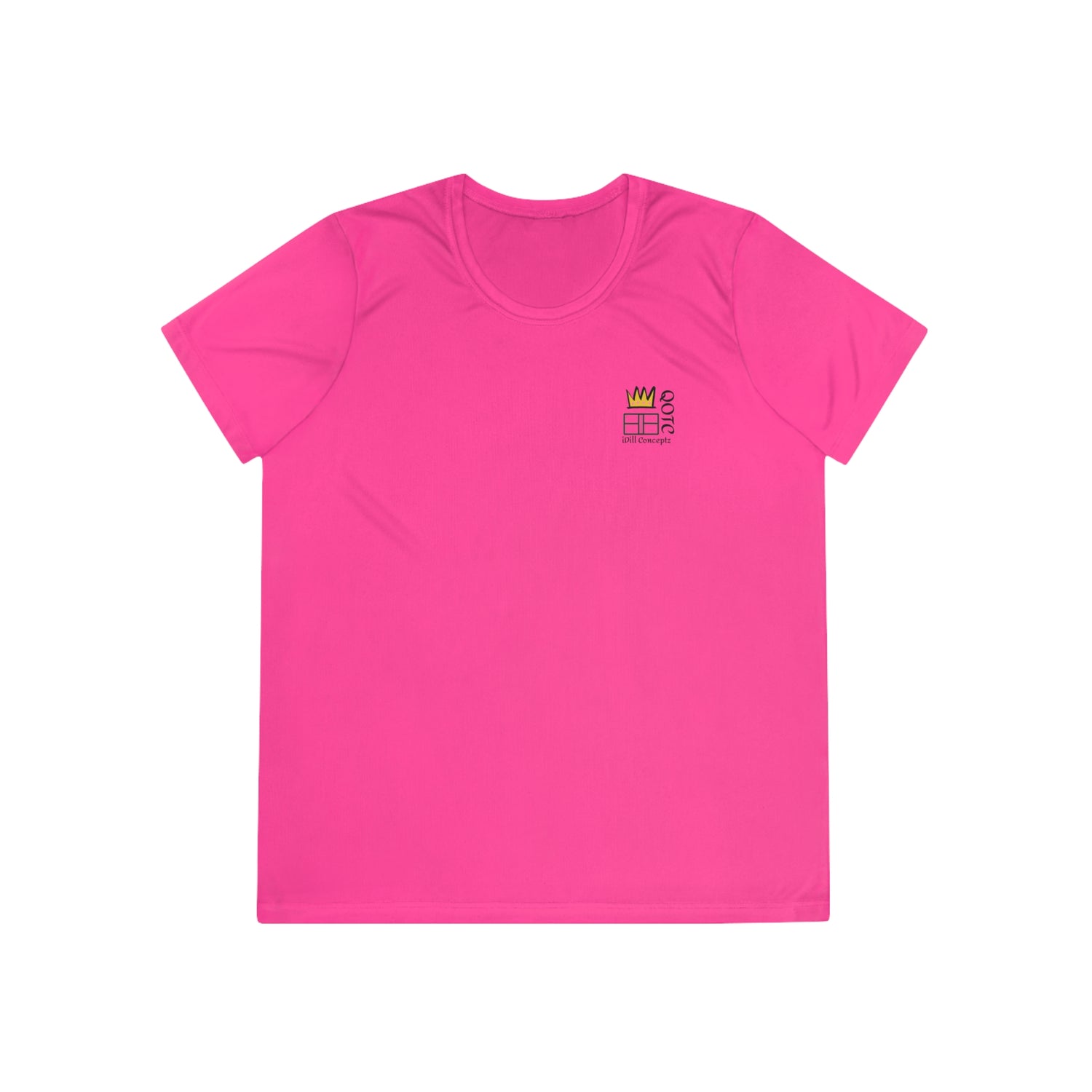 Women's Tee - Pickleball Queen of the Court Design