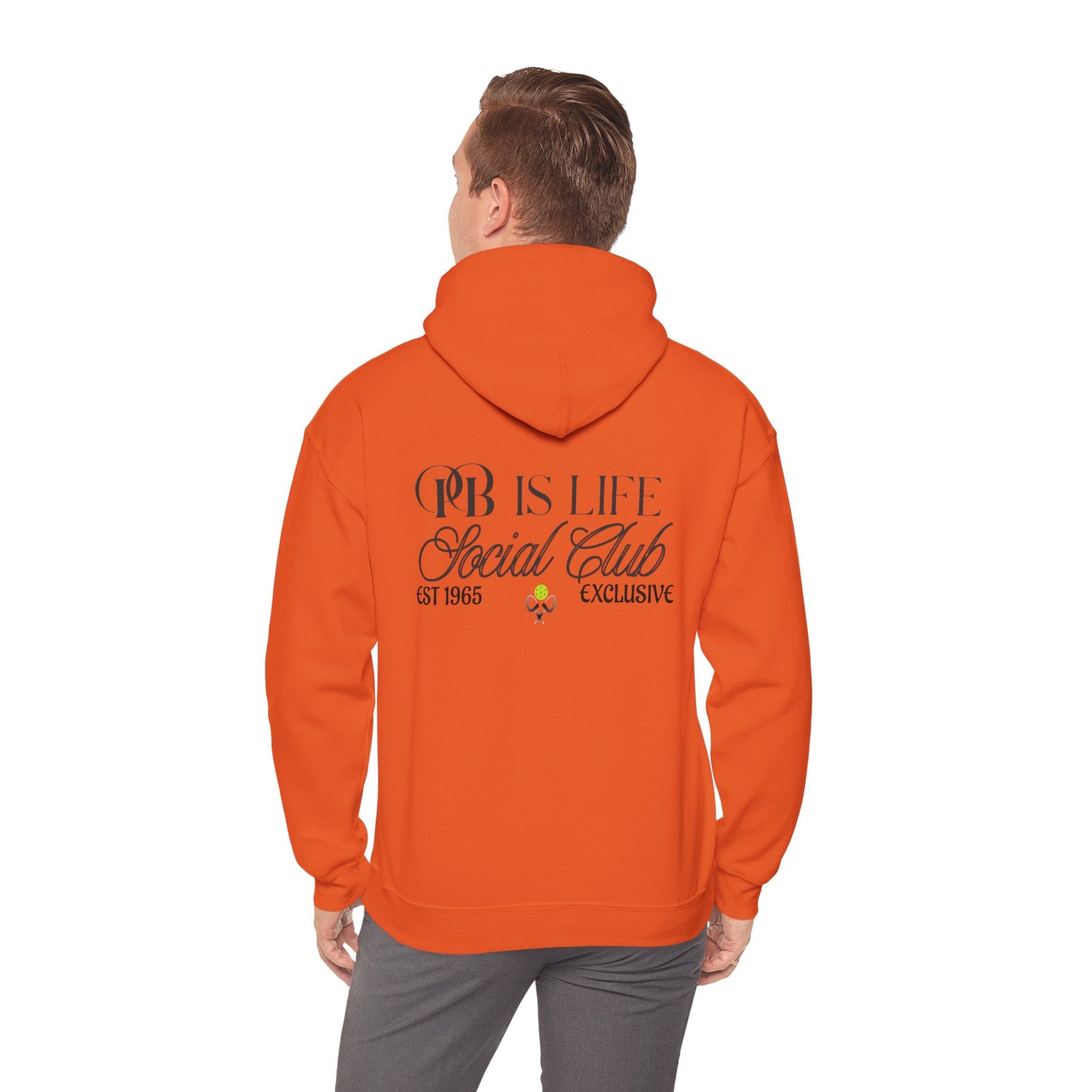 Men's Pickleball Hoodie - PB is Life Exclusive Design