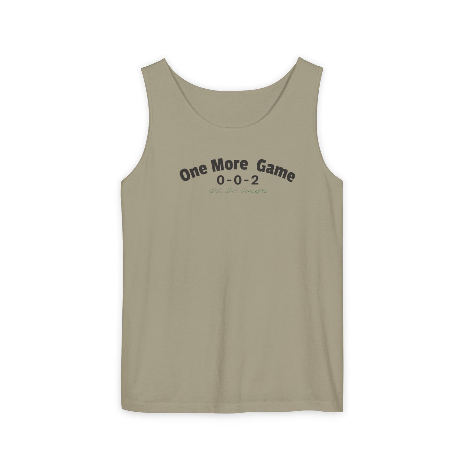 Unisex Pickleball Tank Top - 002 One More Game Design