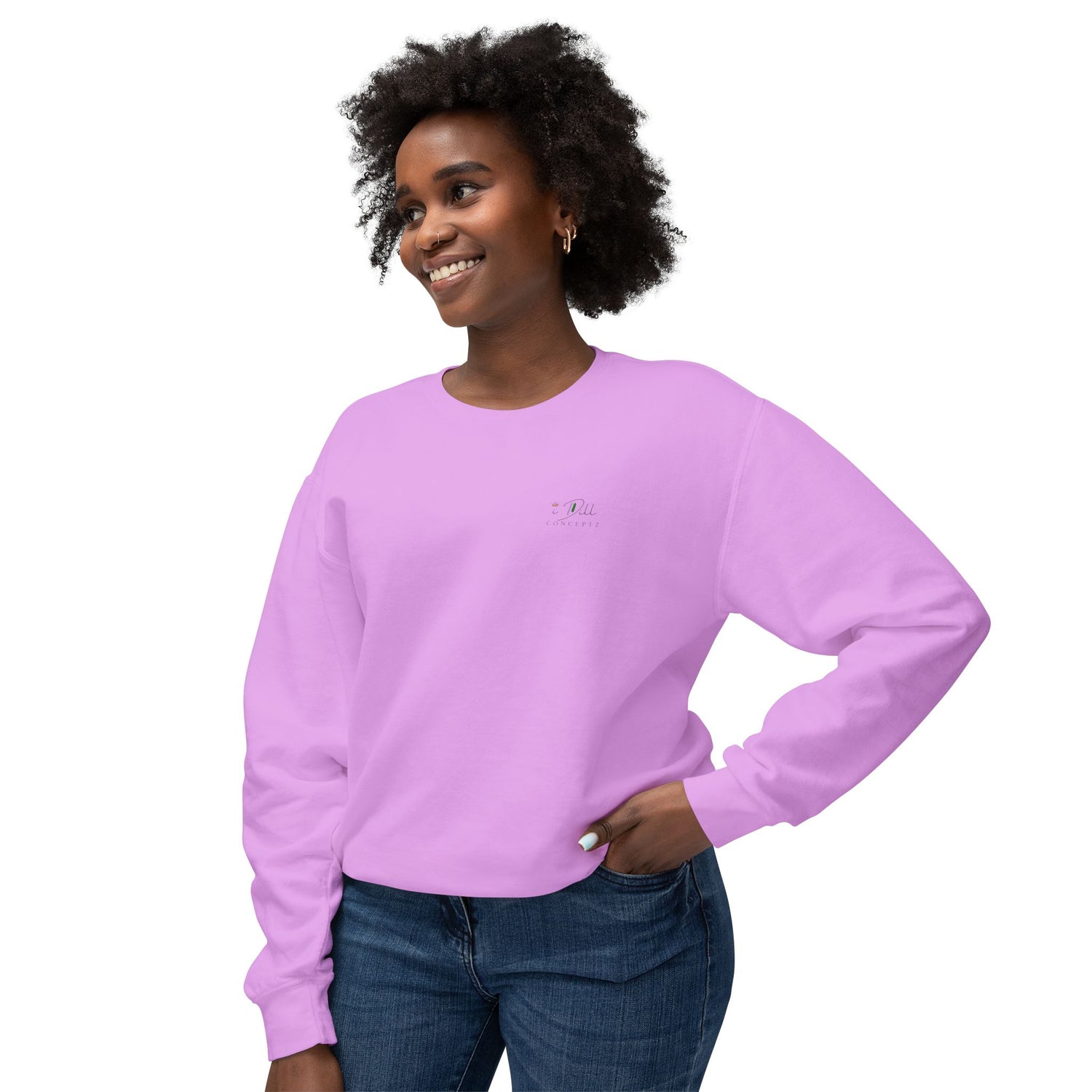 Pickleball Women's Lightweight Sweatshirt - Court Couture Club Design