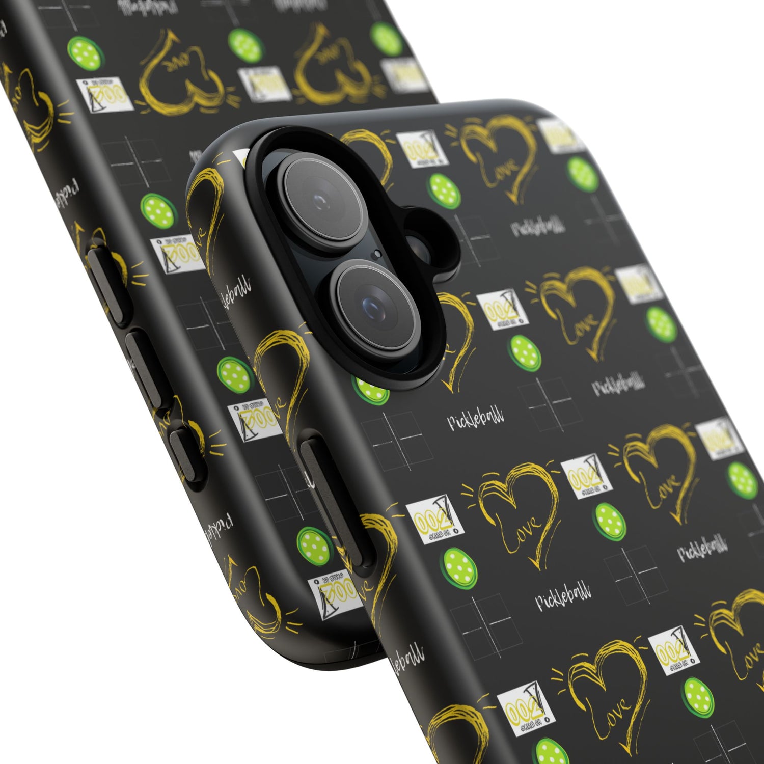 Pickleball Love Tough iPhone Case - Fun & Durable Sport Accessory
