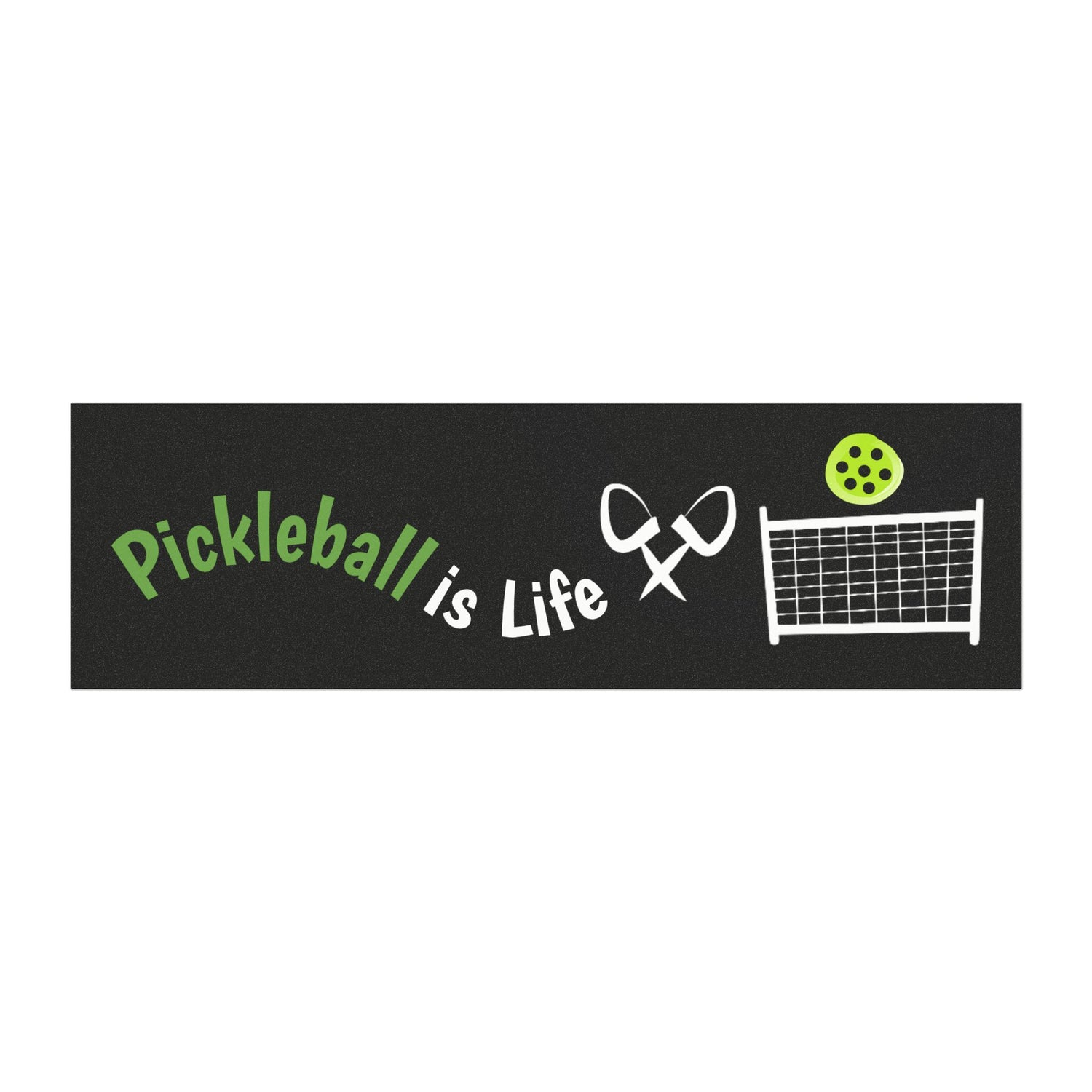 Pickleball Car Magnet - Pickleball is Life Design