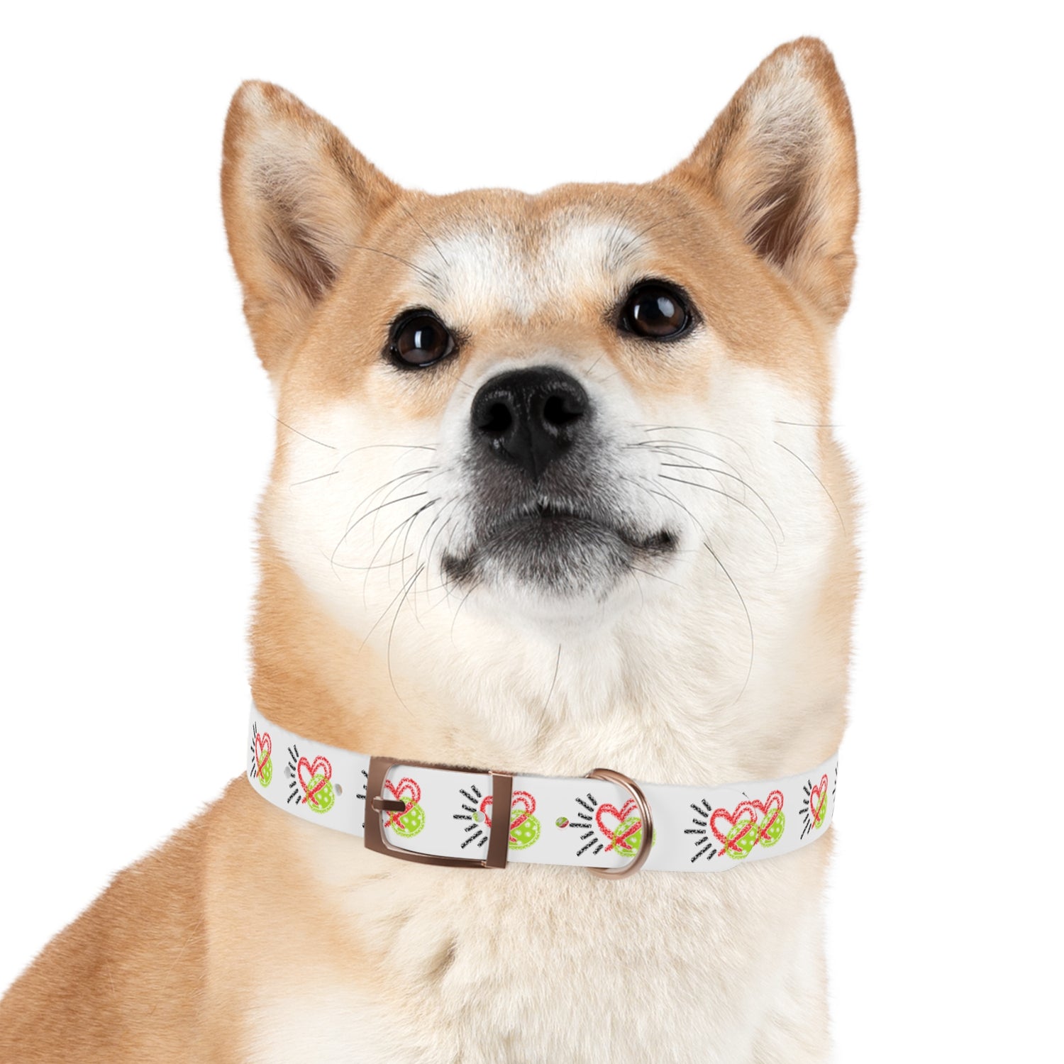 Dog Collar - Pickleball Love Unique Stand Out Design - Perfect for Pet Owners