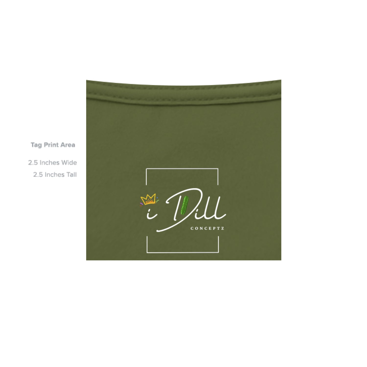 MILITARY GREEN - INSIDE_TAG_LINE