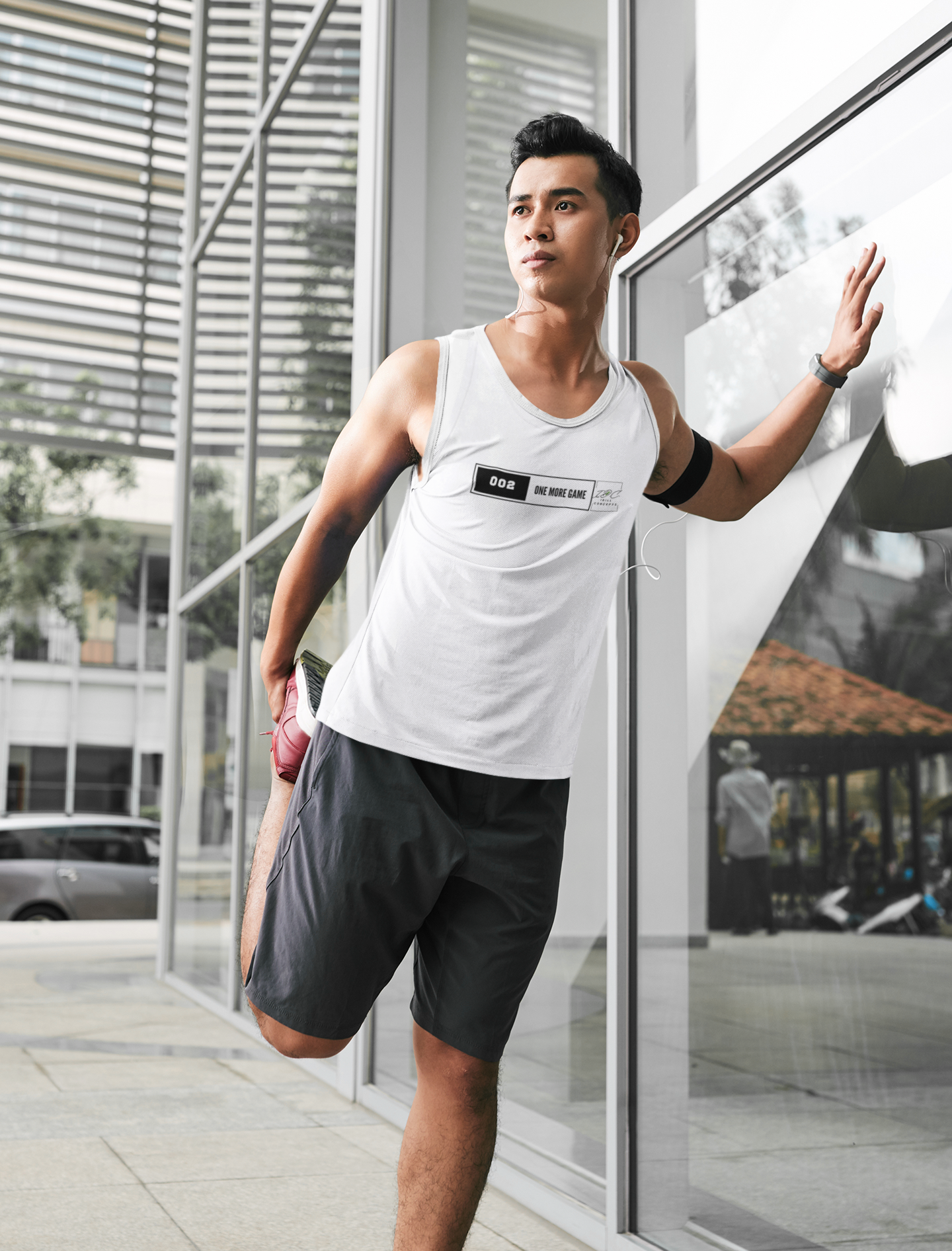 Men's Muscle Tank - Pickleball 002 One More Game Design
